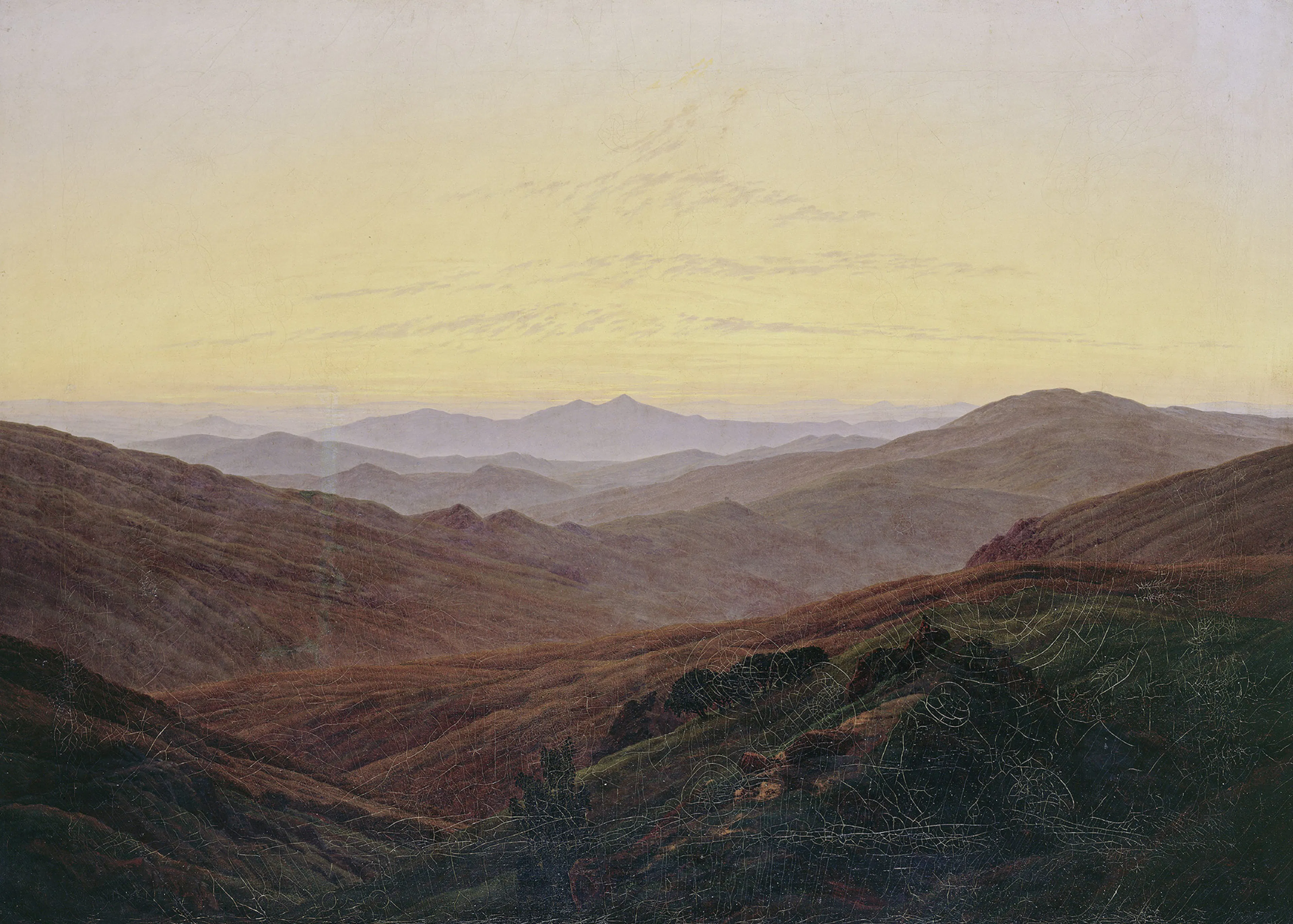 Caspar David Friedrich - Riesengebirge Poster 0