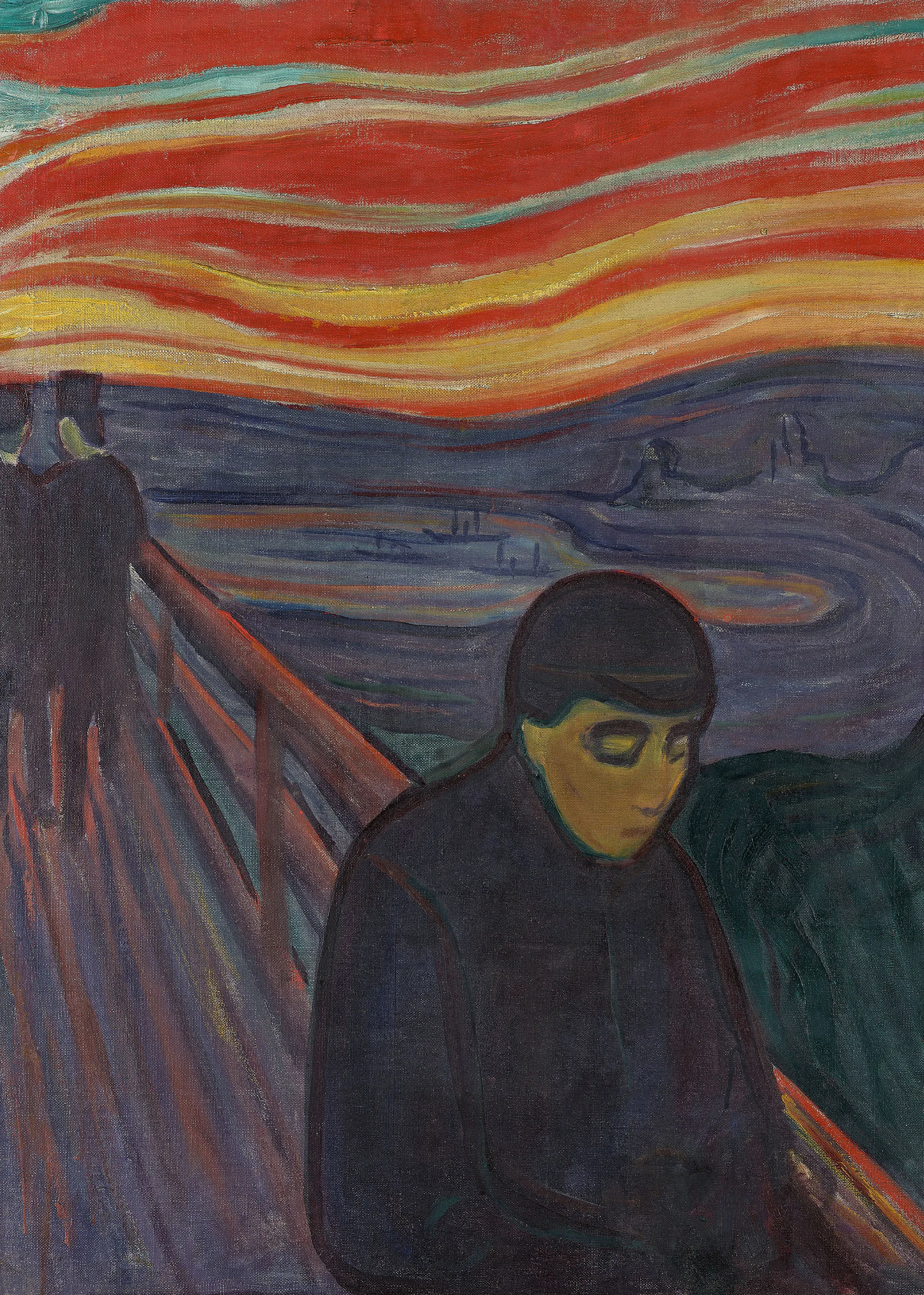 Edvard Munch - Desesperación Póster 0