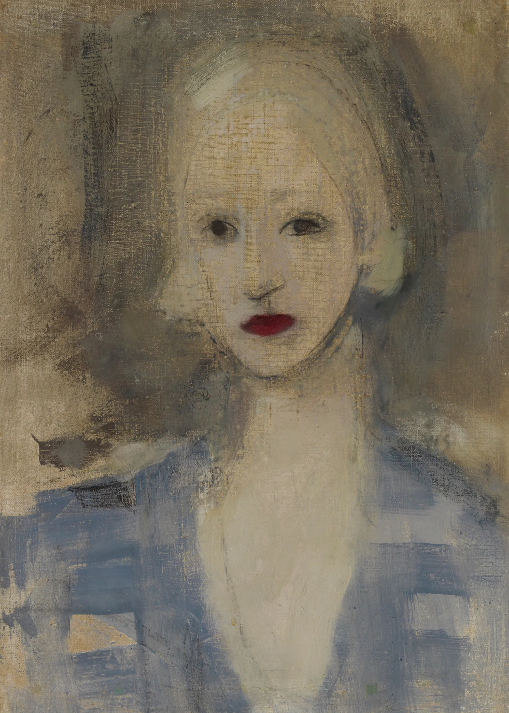 Helene Schjerfbeck - Blondynka Plakat 0