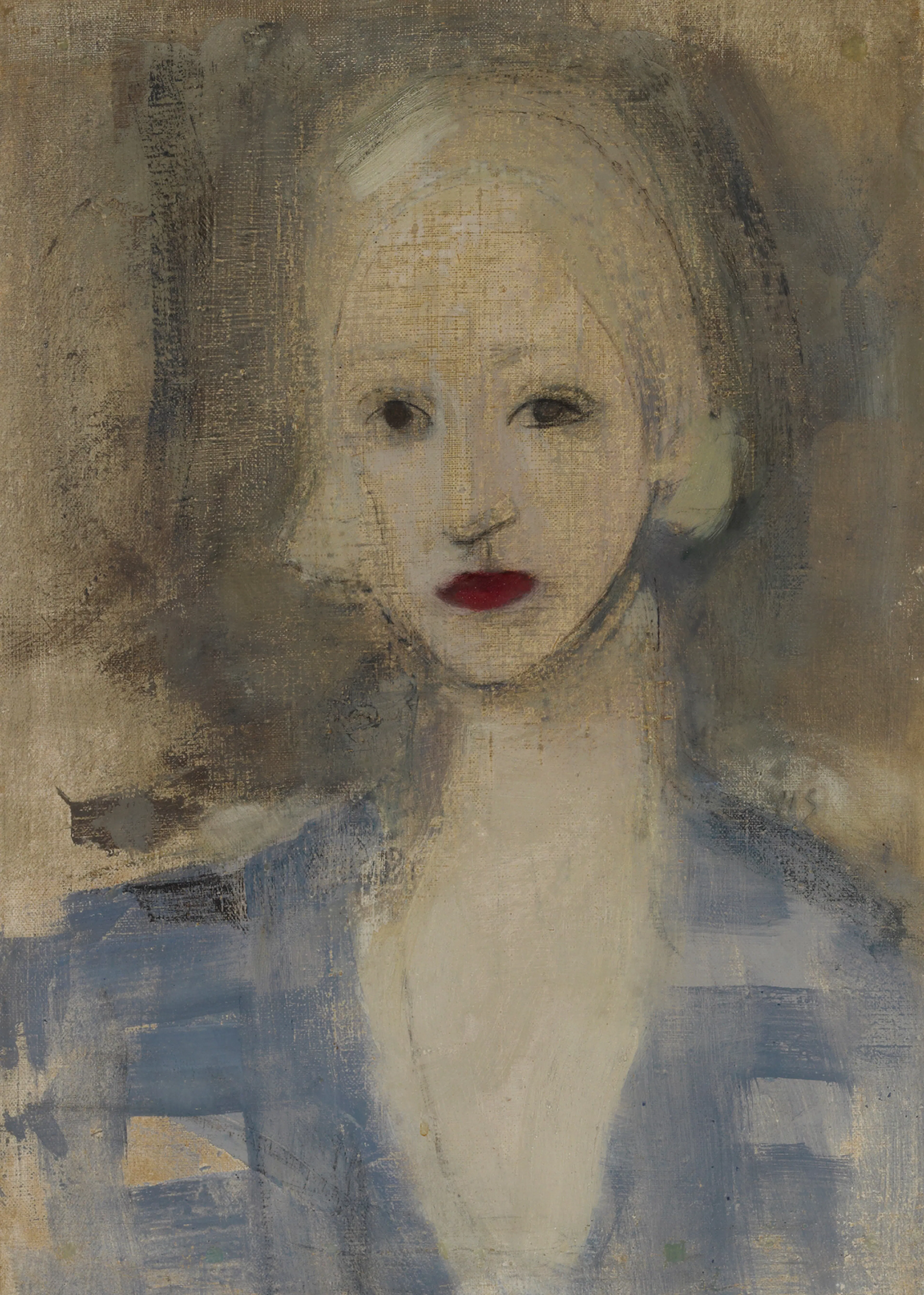 Helene Schjerfbeck - Blondynka Plakat 0