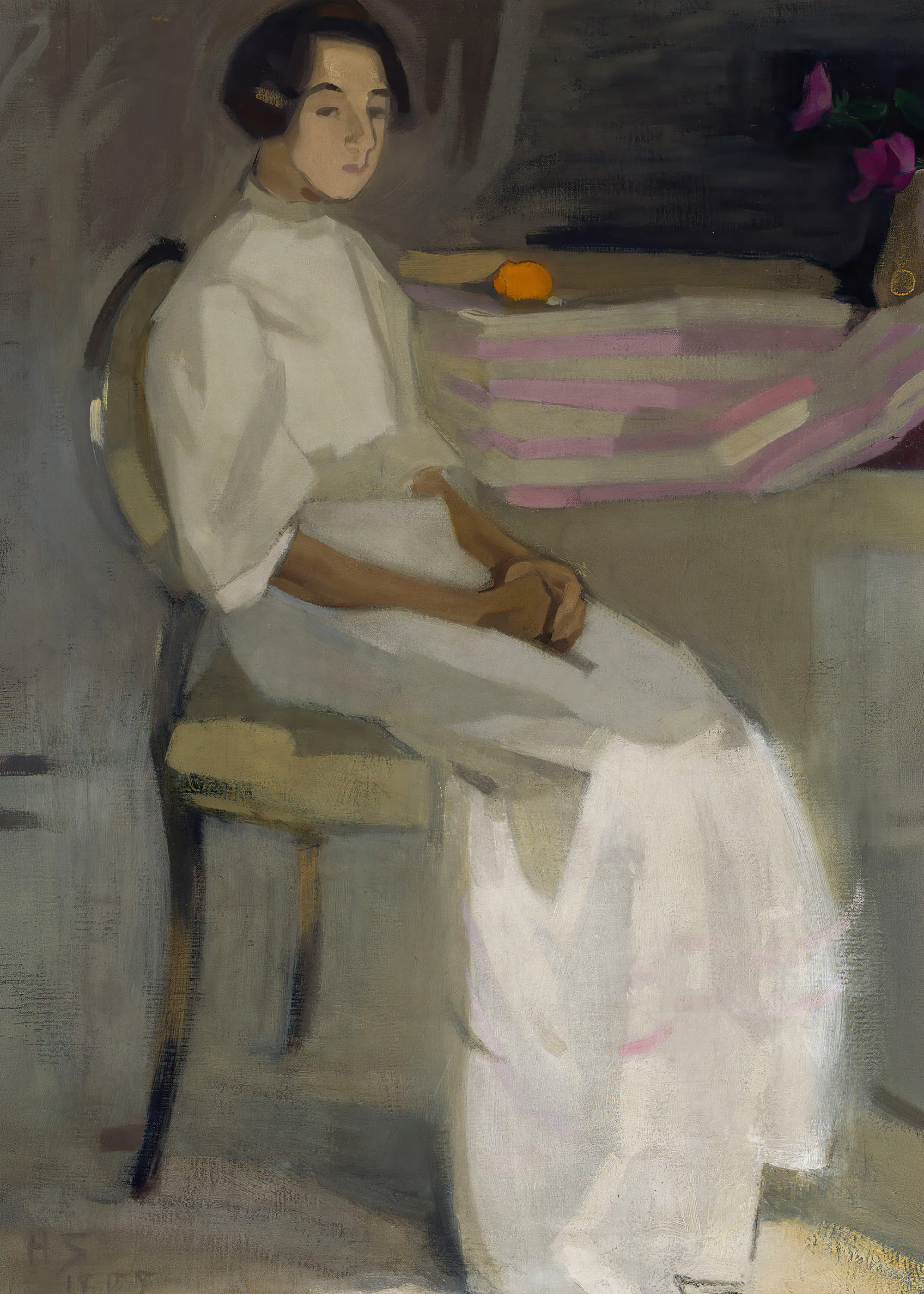 Helene Schjerfbeck - Obraz kostiumowy II Plakat 0