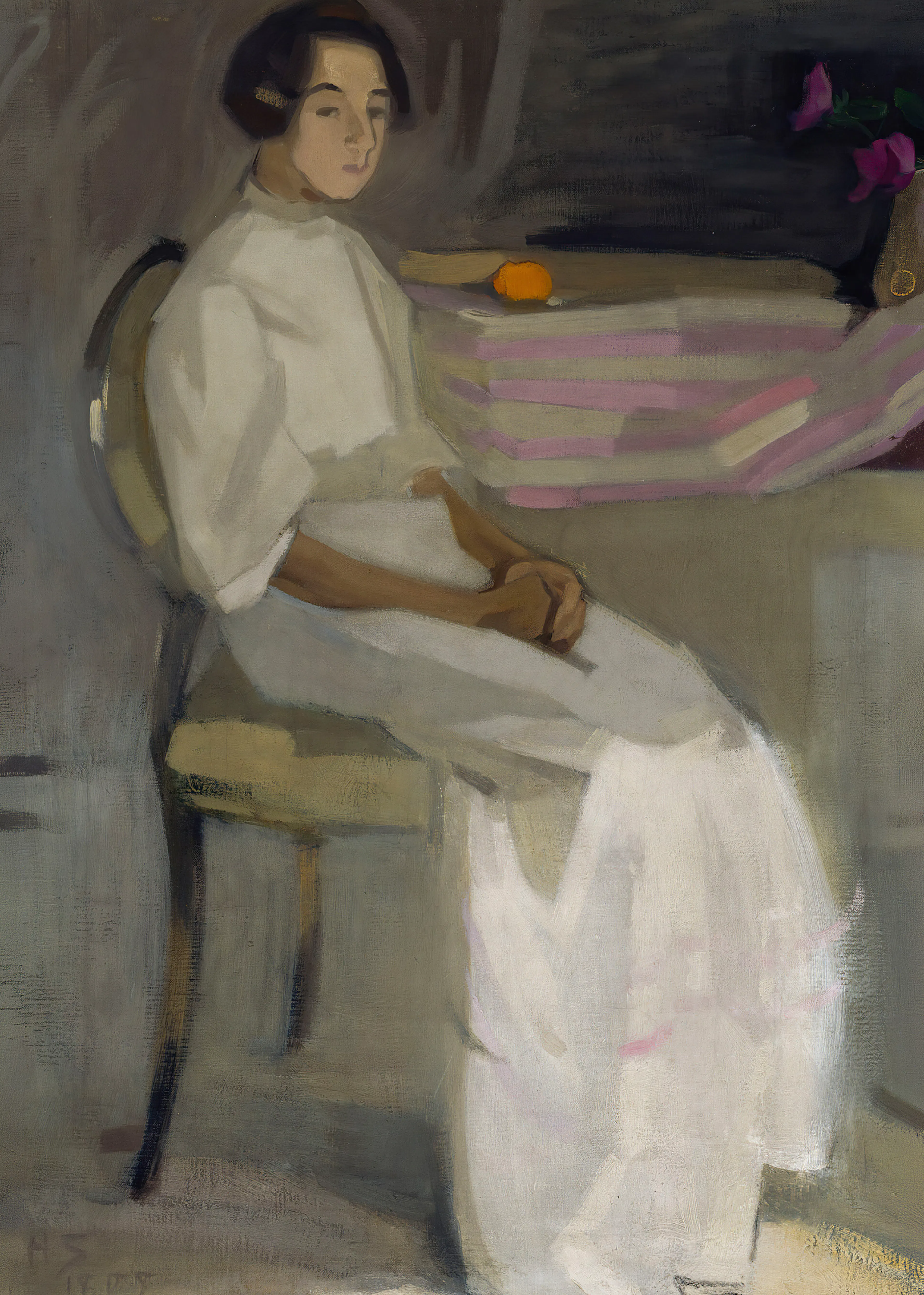 Helene Schjerfbeck - Obraz kostiumowy II Plakat 0