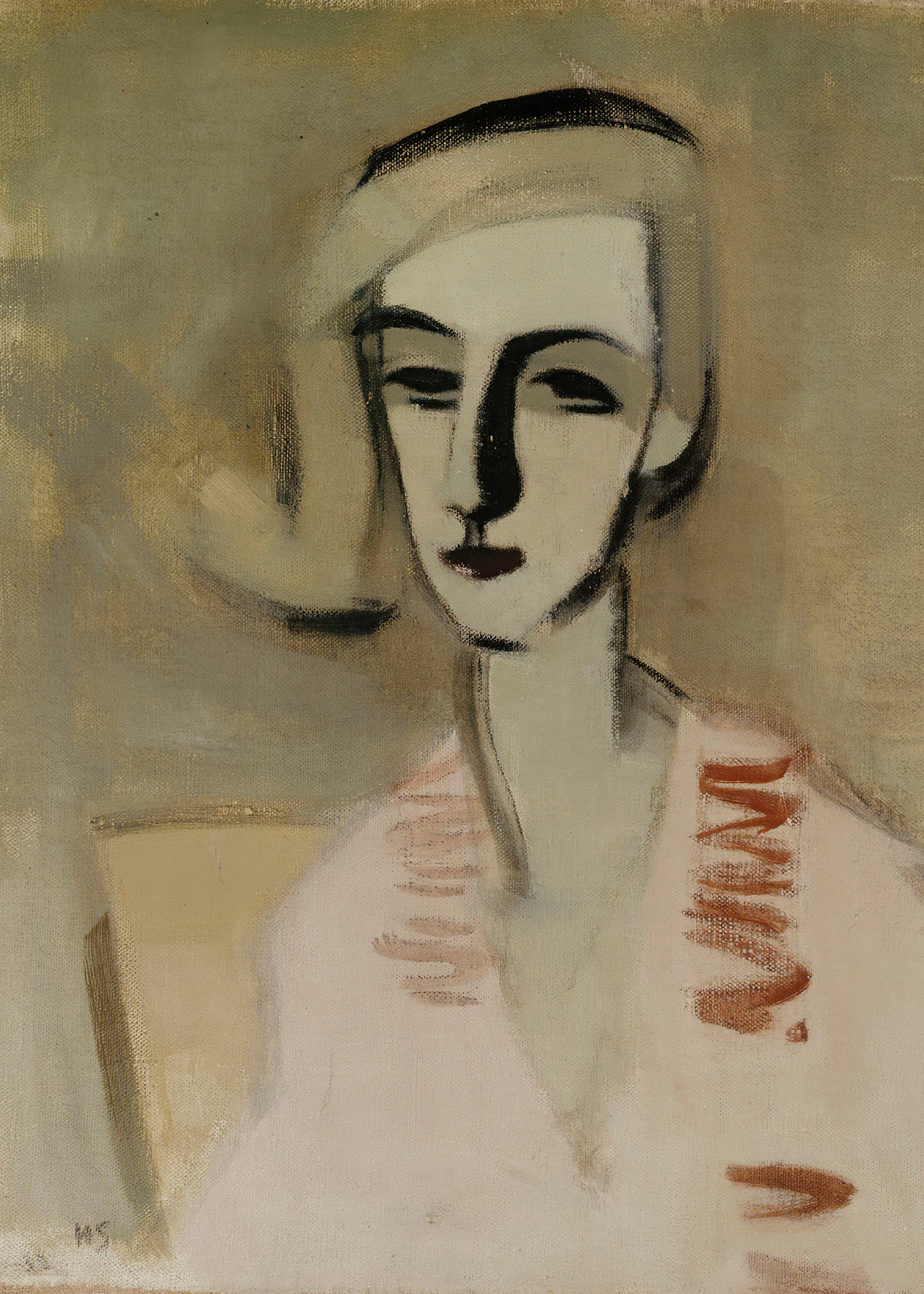Helene Schjerfbeck - Nauczycielka Plakat 0