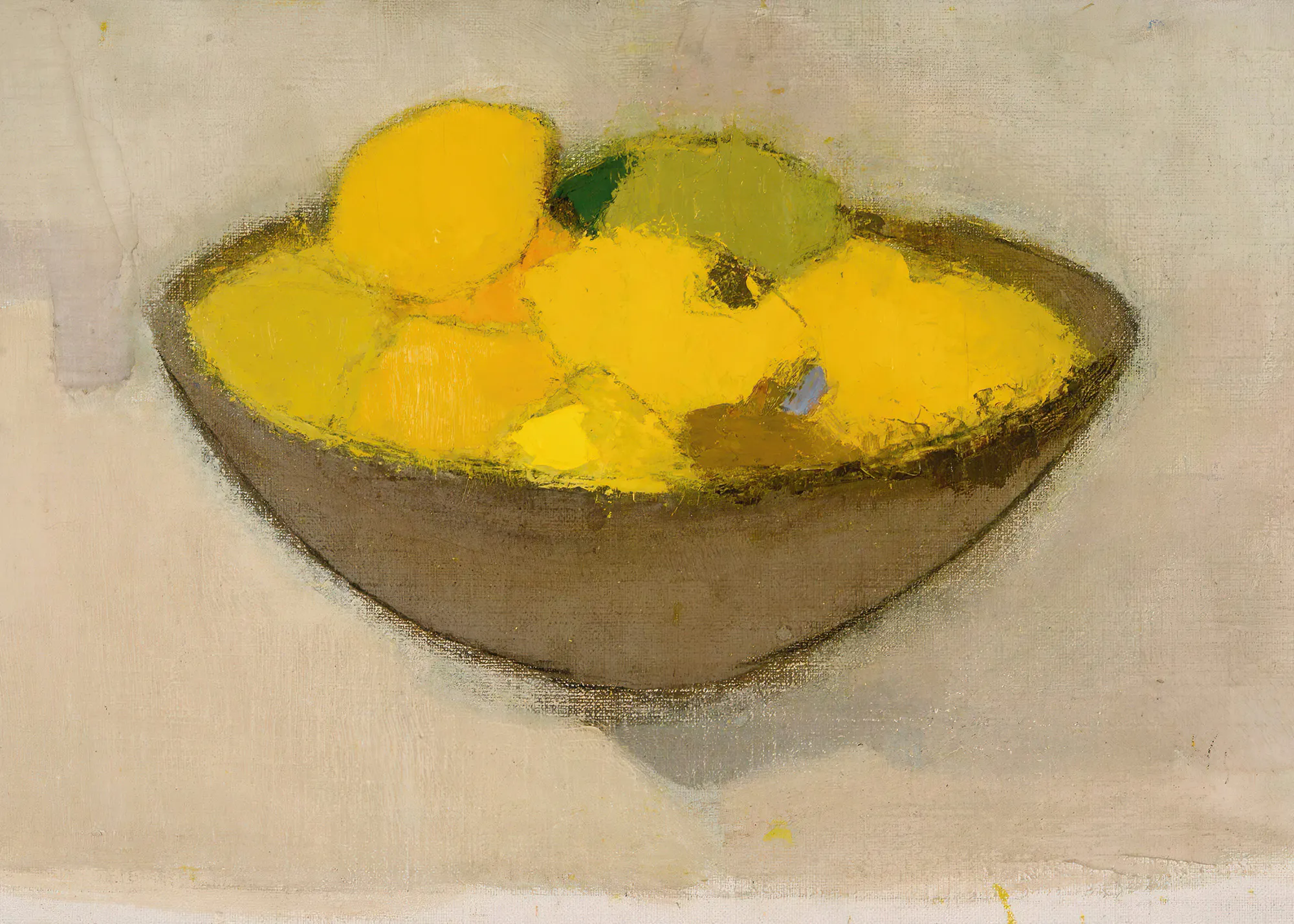 Helene Schjerfbeck - Cytryny w misce Plakat 0