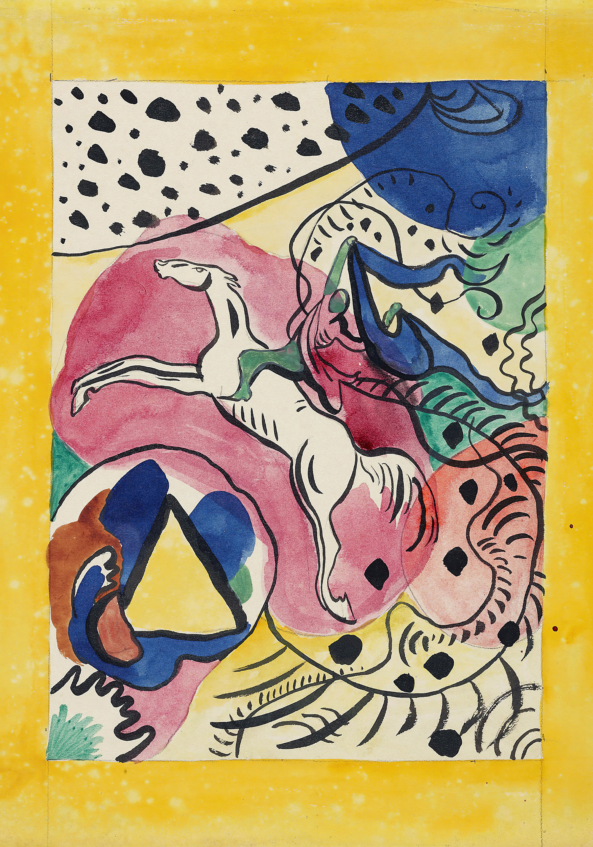 Wassily Kandinsky The Blue Rider ポスター | Poster Store JP