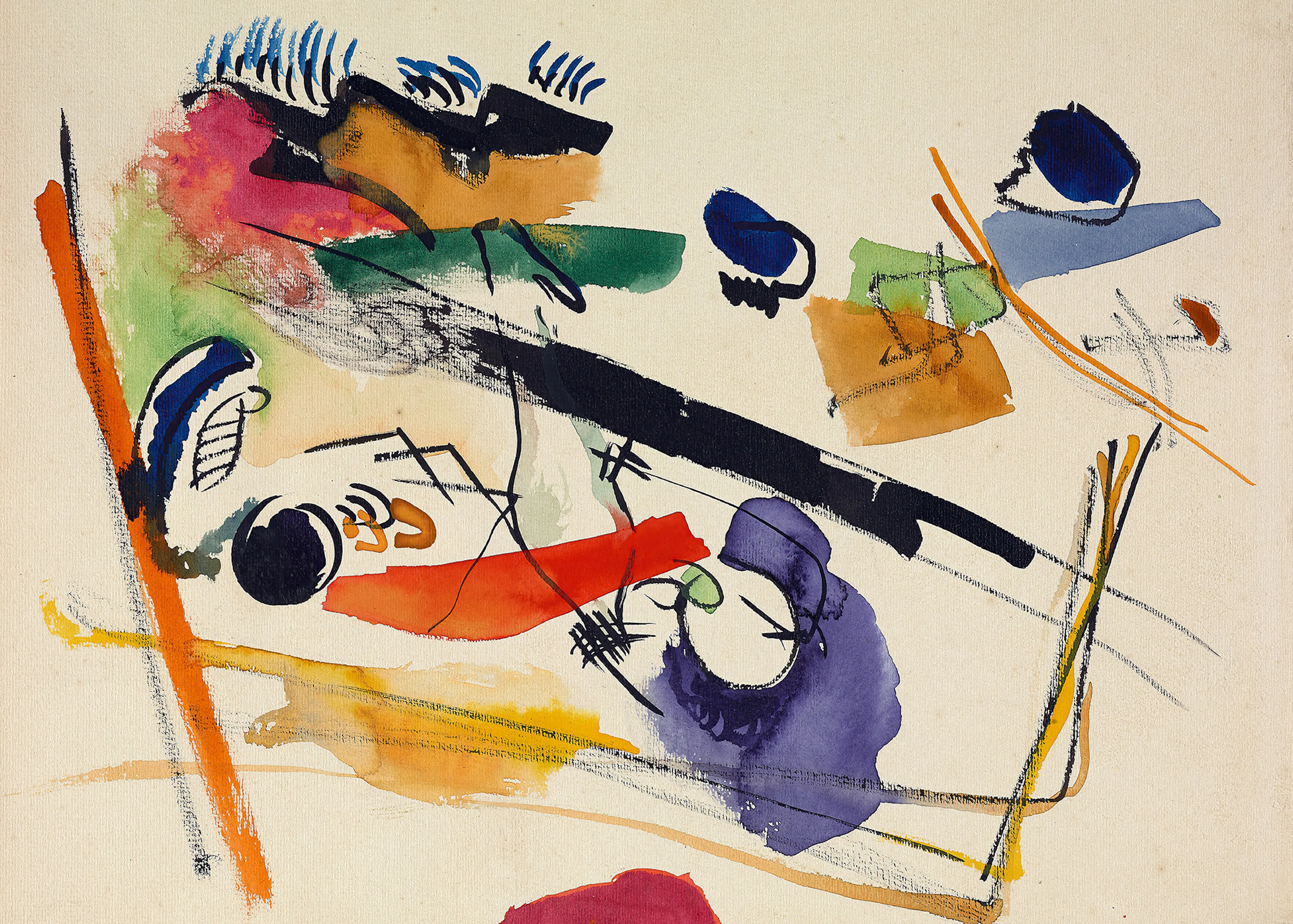 Wassily Kandinsky - Bez tytułu Plakat 0
