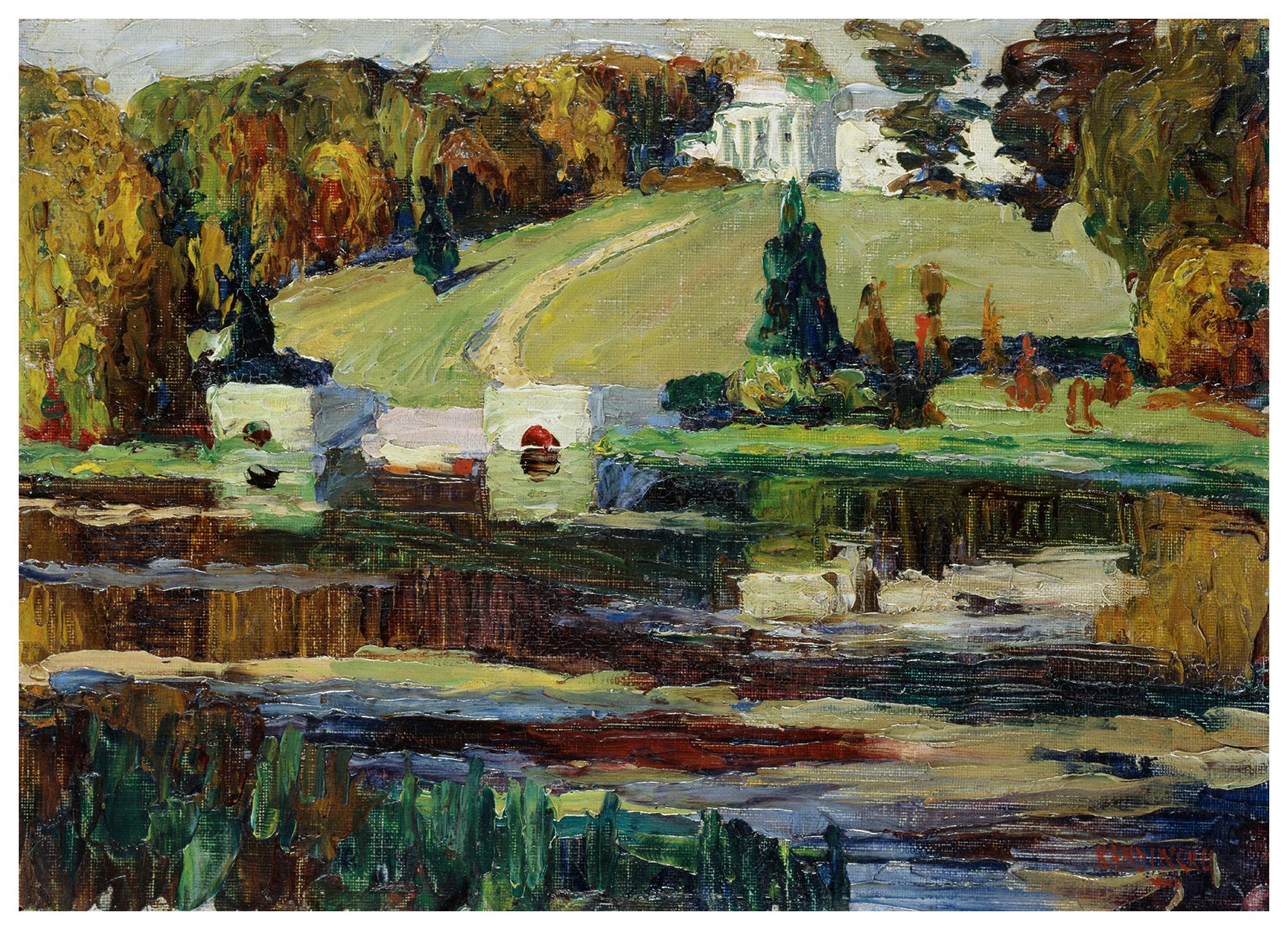 Wassily Kandinsky - Sketch for Akhtyrka Fall Poster (70x100 cm) - Poster Store