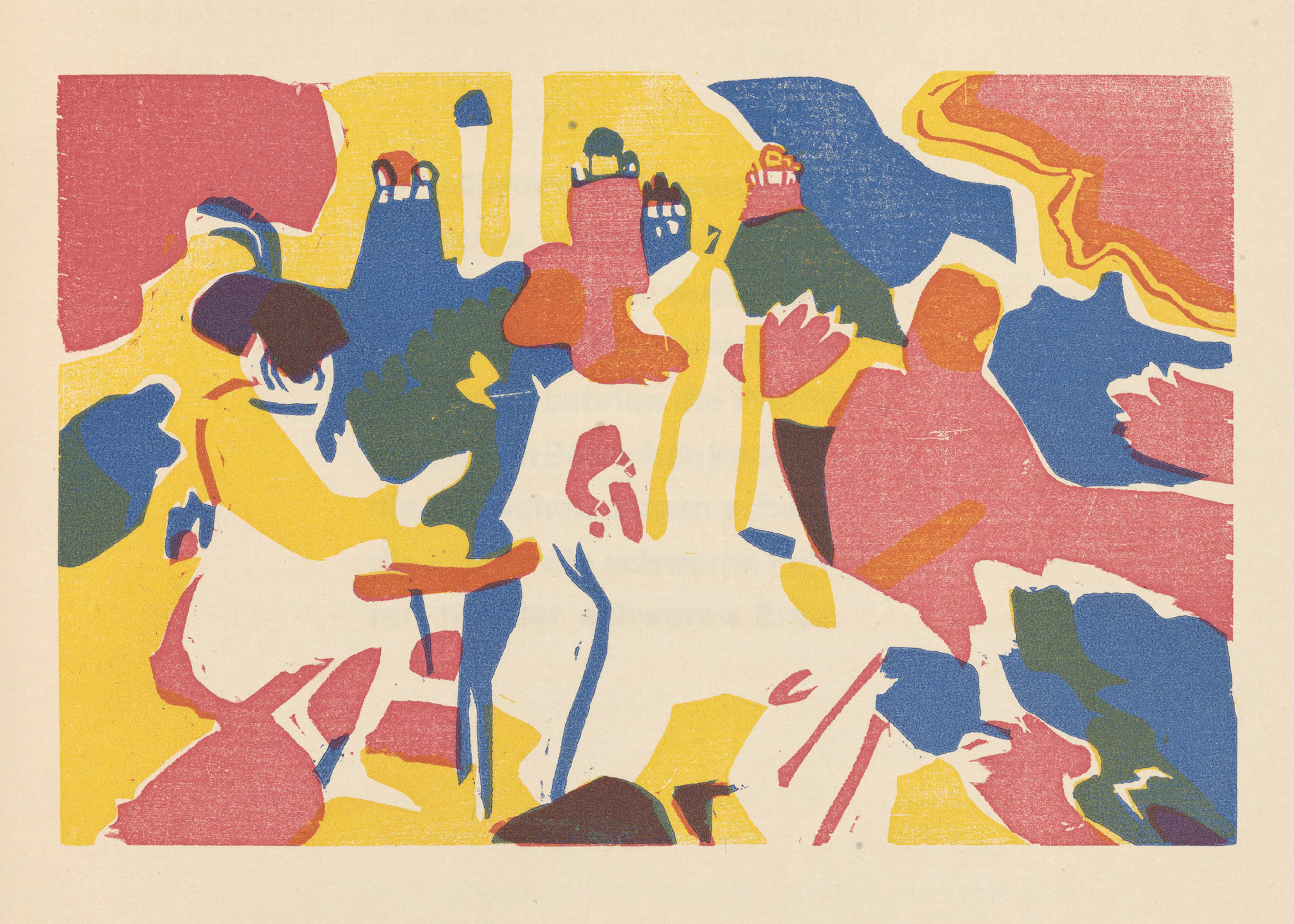 Wassily Kandinsky - Klänge Bl.19 Poster 0