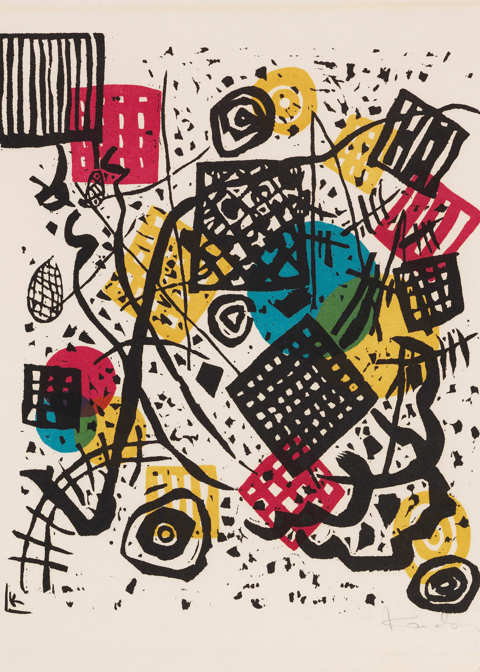 Wassily Kandinsky - Kleine Welten VII Poster 0