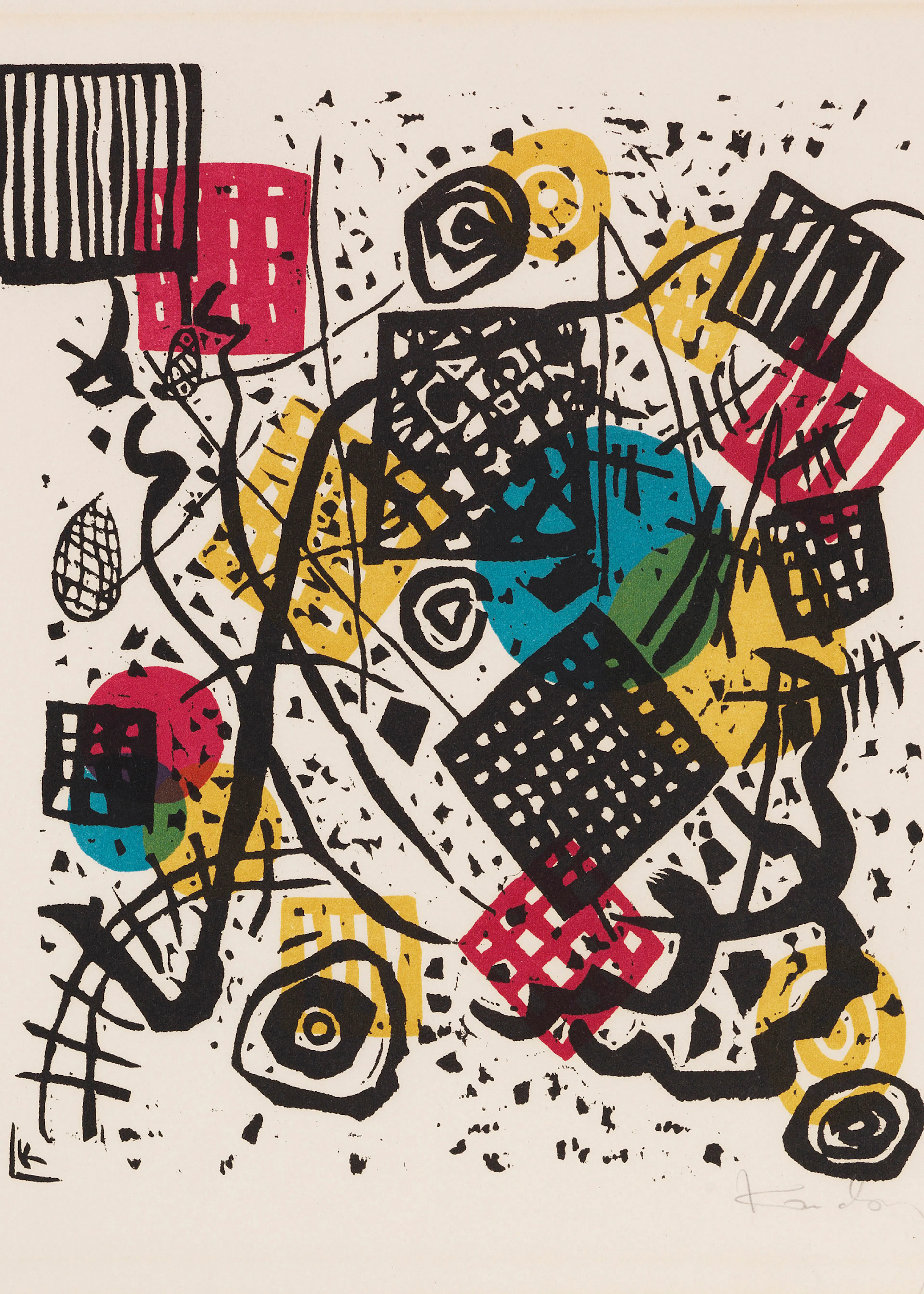Wassily Kandinsky - Kleine Welten VII Poster 0