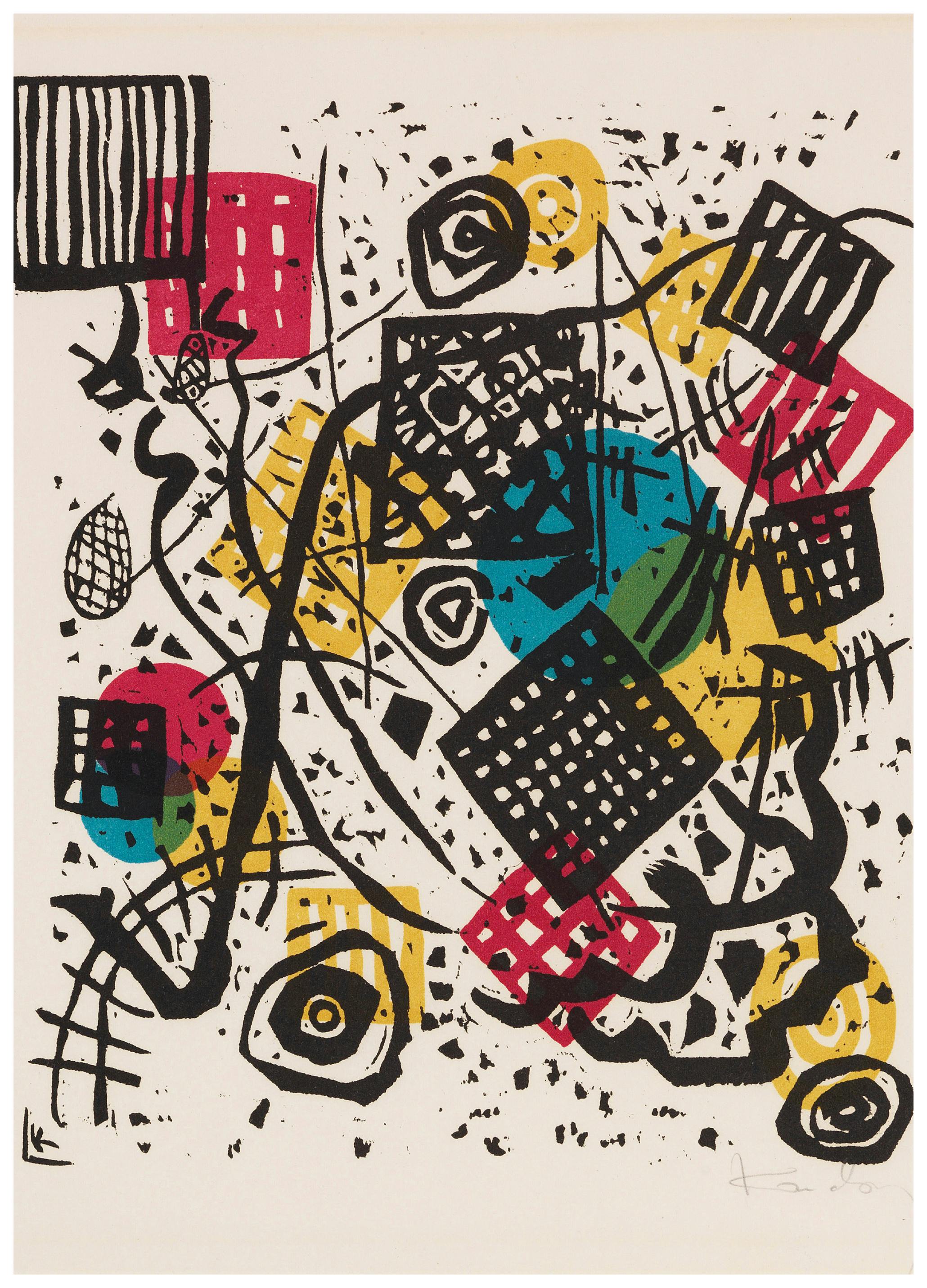Wassily Kandinsky - Piccoli Mondi VII Poster (70x100 cm) - Poster Store