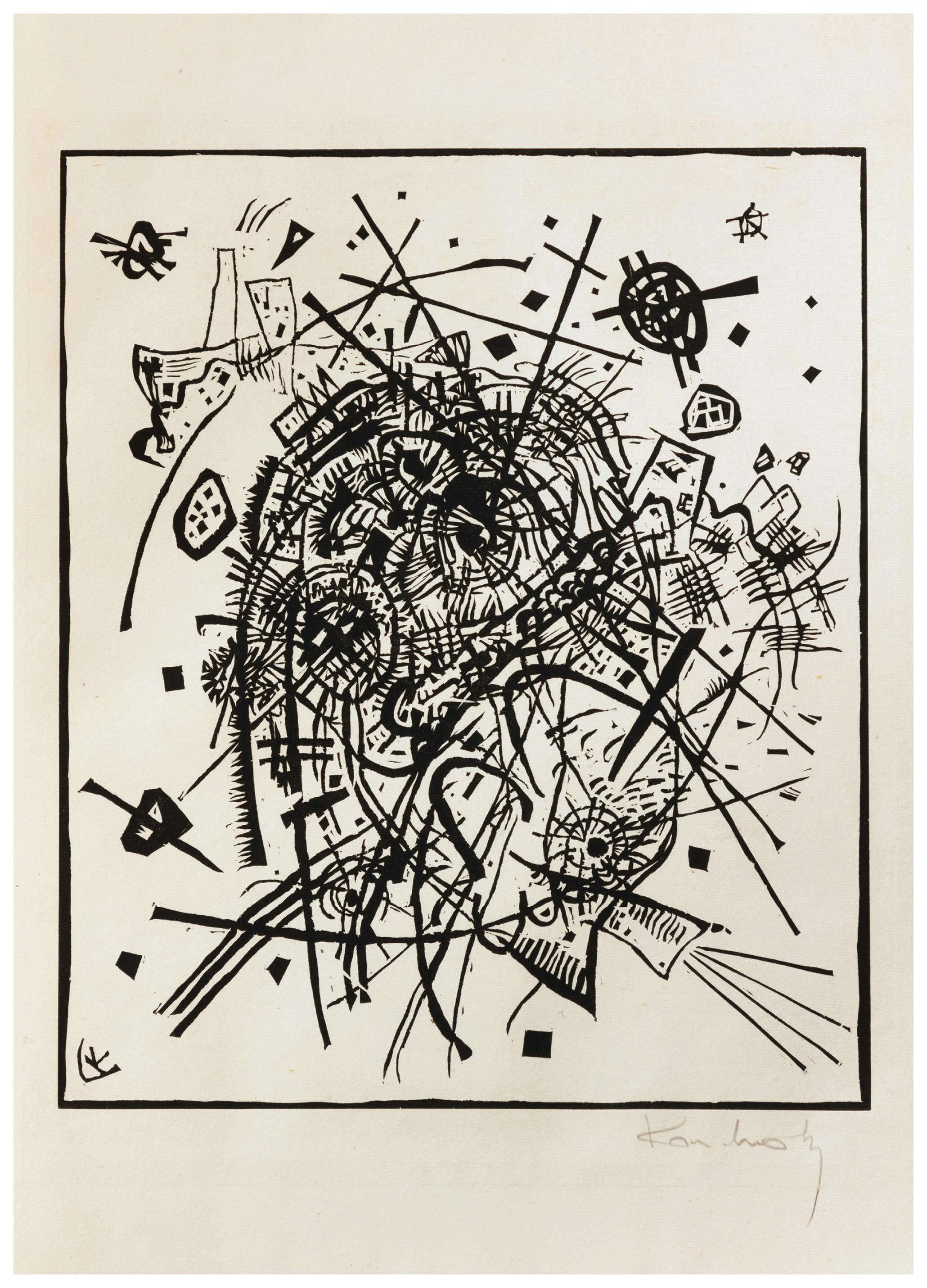 Wassily Kandinsky - Small Worlds VIII Print (70x100 cm) - Poster Store