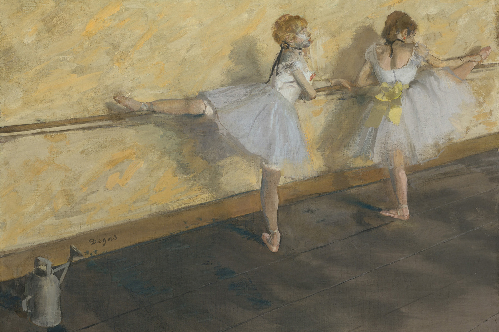 Degas Dancers Practicing at Barre Poster | Poster Store US