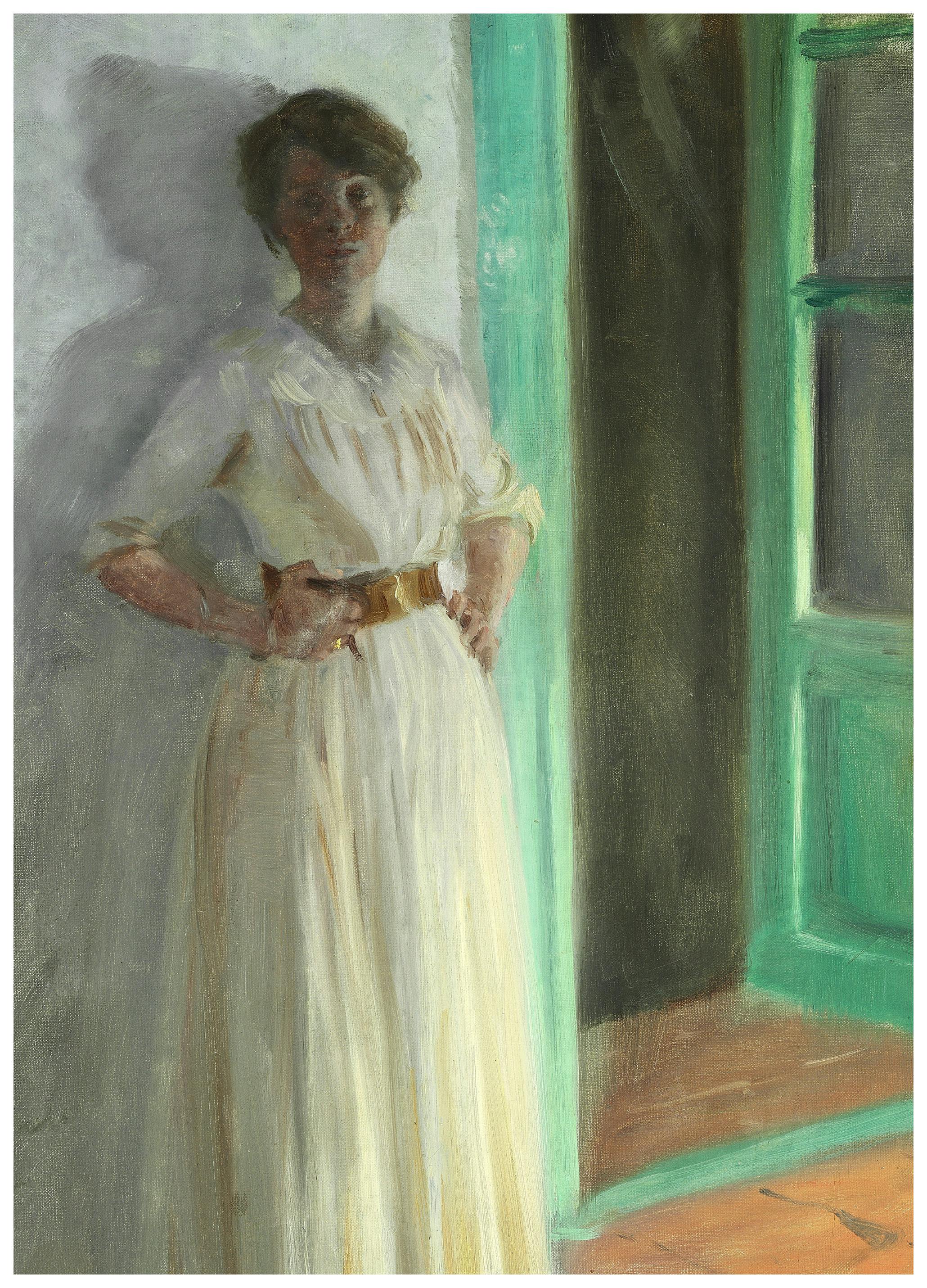 Peder Severin Krøyer - Portrait de Marie Krøyer Poster - Poster Store