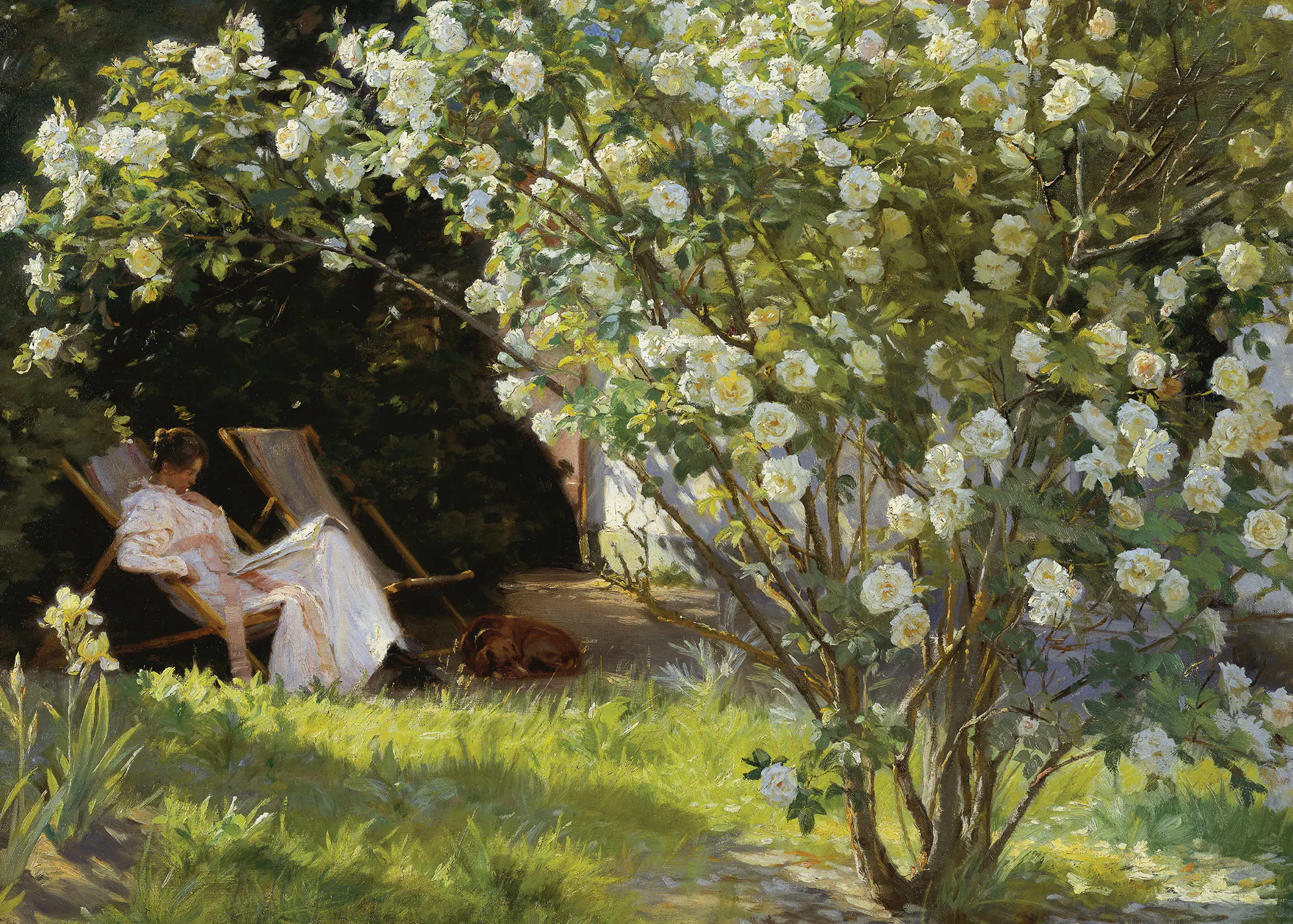 Peder Severin Krøyer - Rosen Poster 0