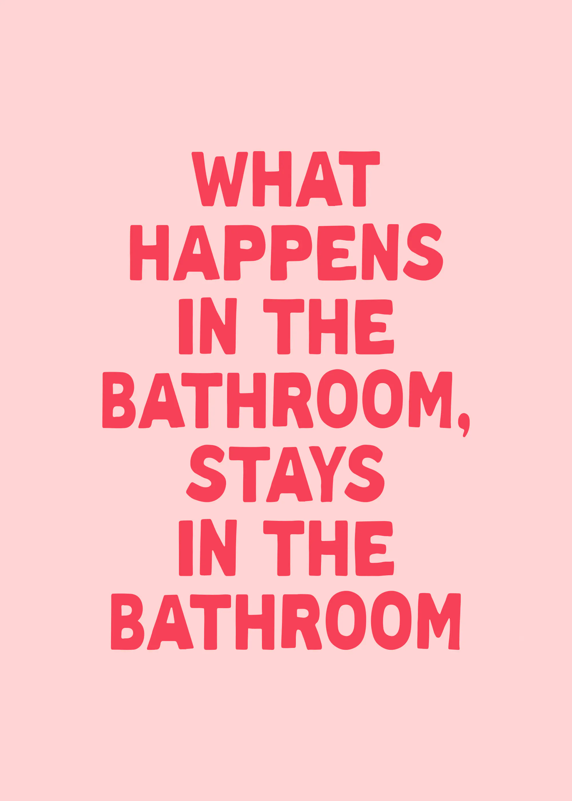 Bathroom Secrets Poster 0