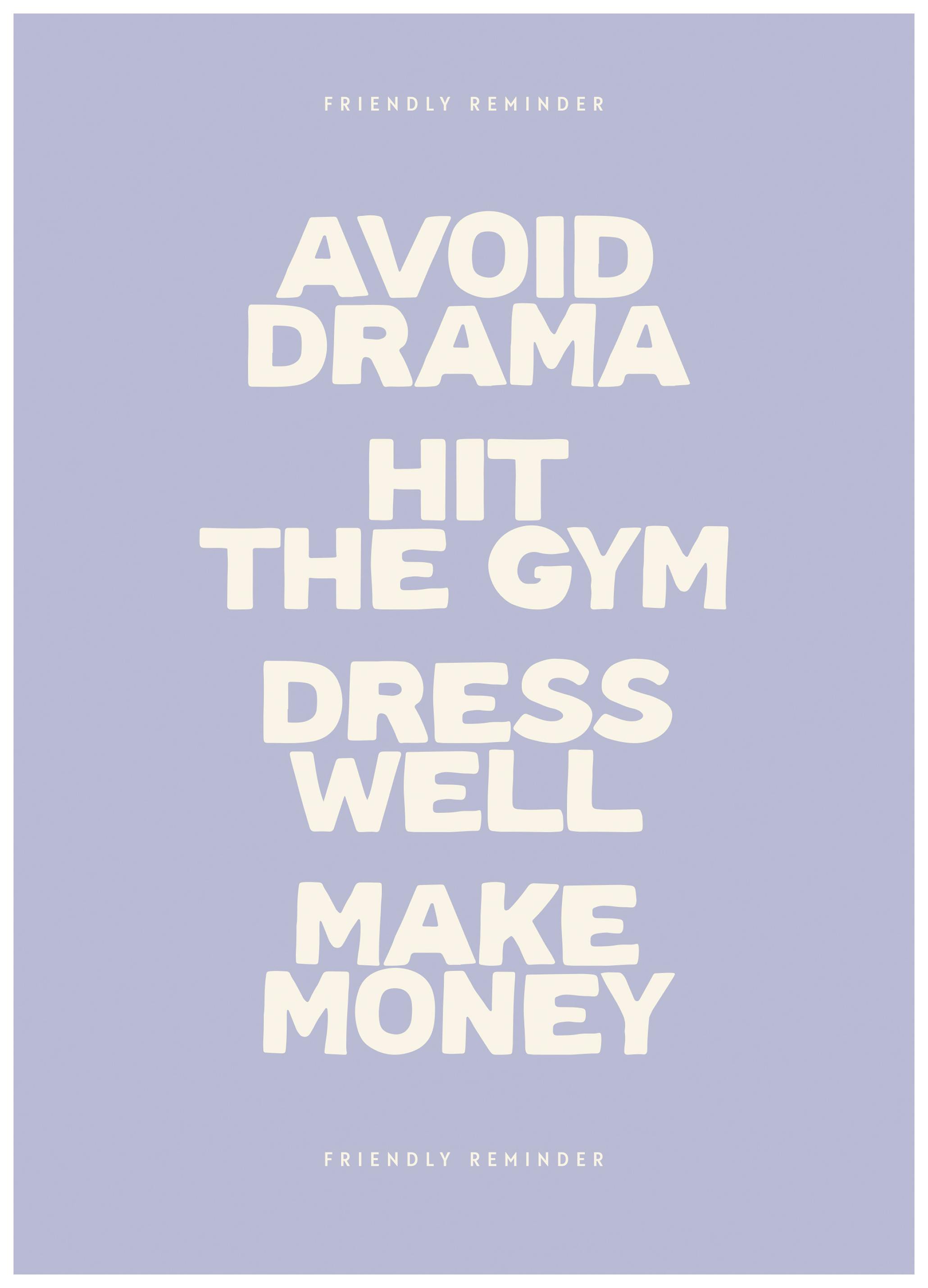 Vriendelijke Herinnering Poster (70x100 cm) - Poster Store