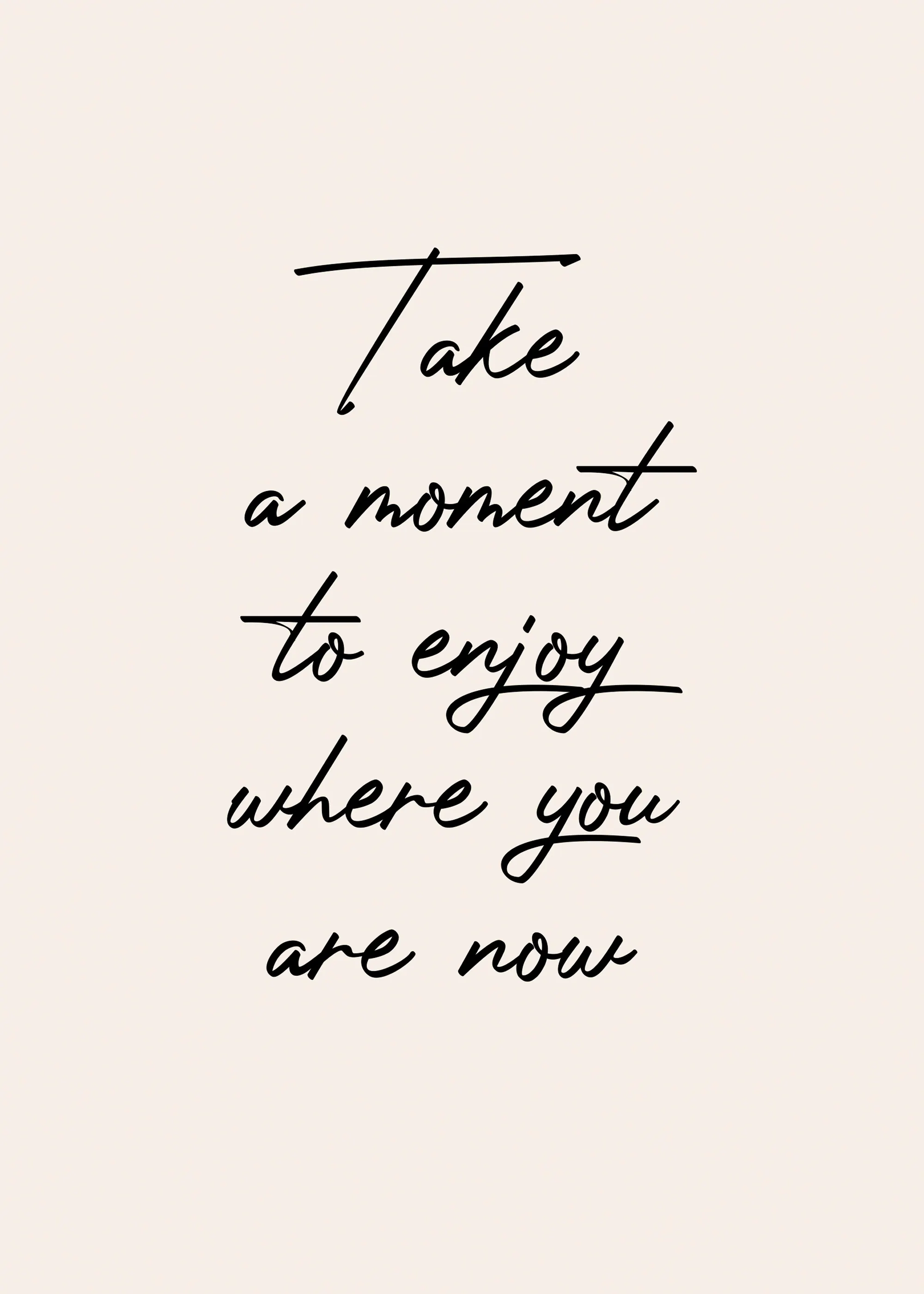 Take a Moment Poster 0