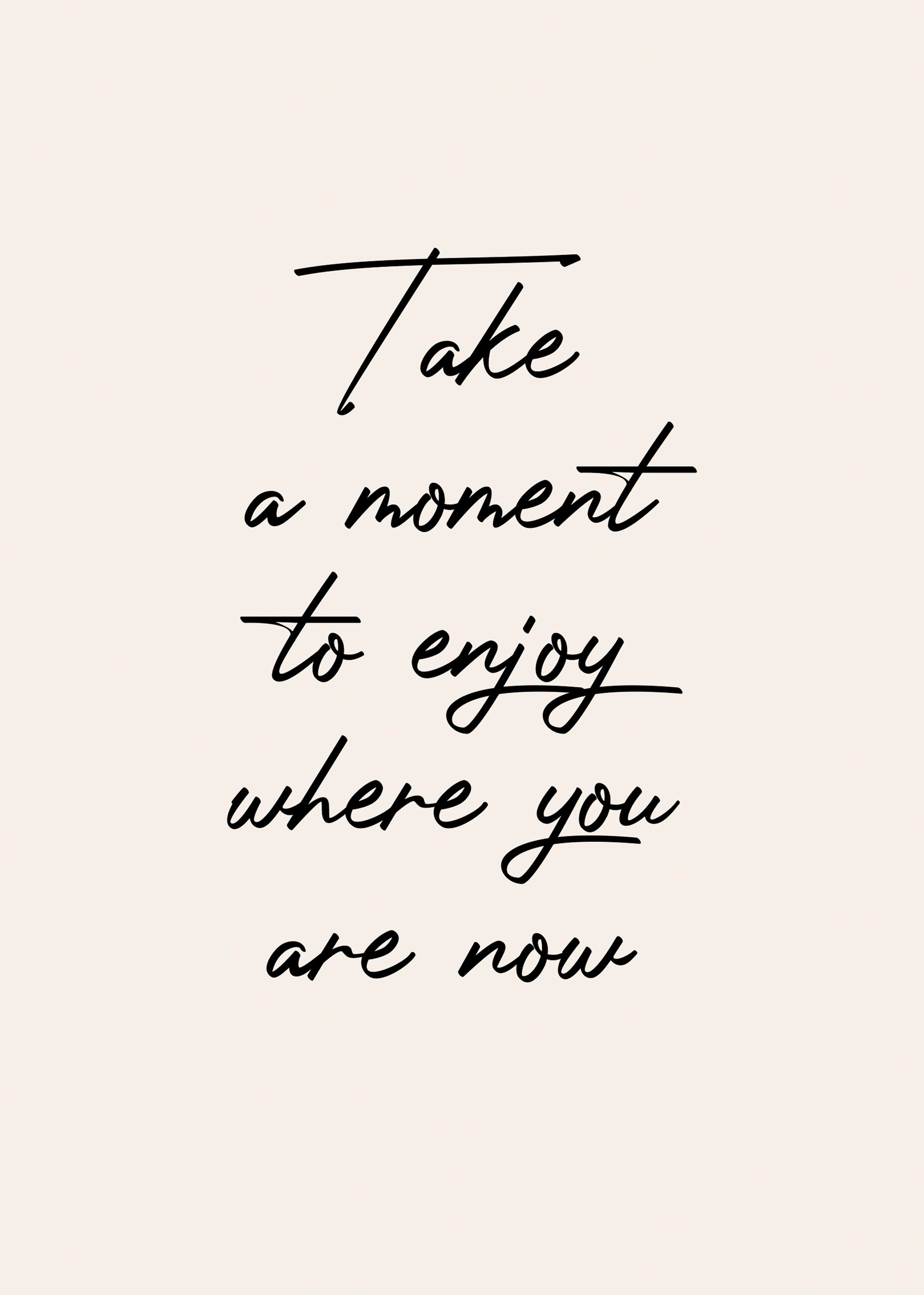 Take a Moment Poster 0