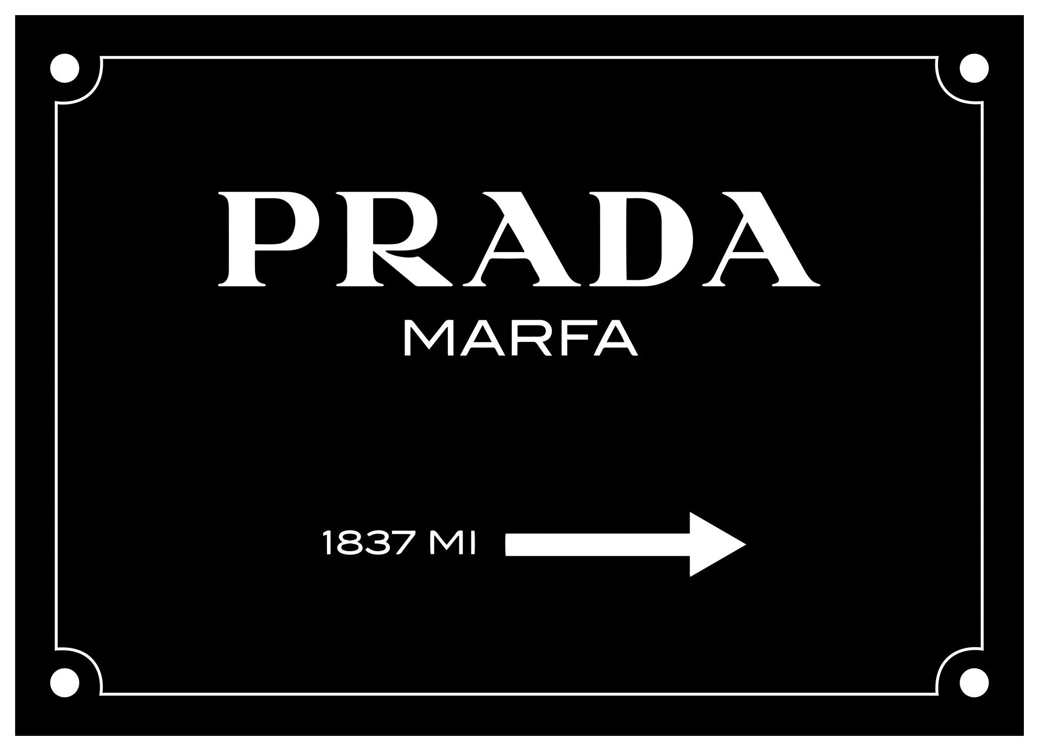 Prada Marfa Poster (70x100 cm) - Poster Store