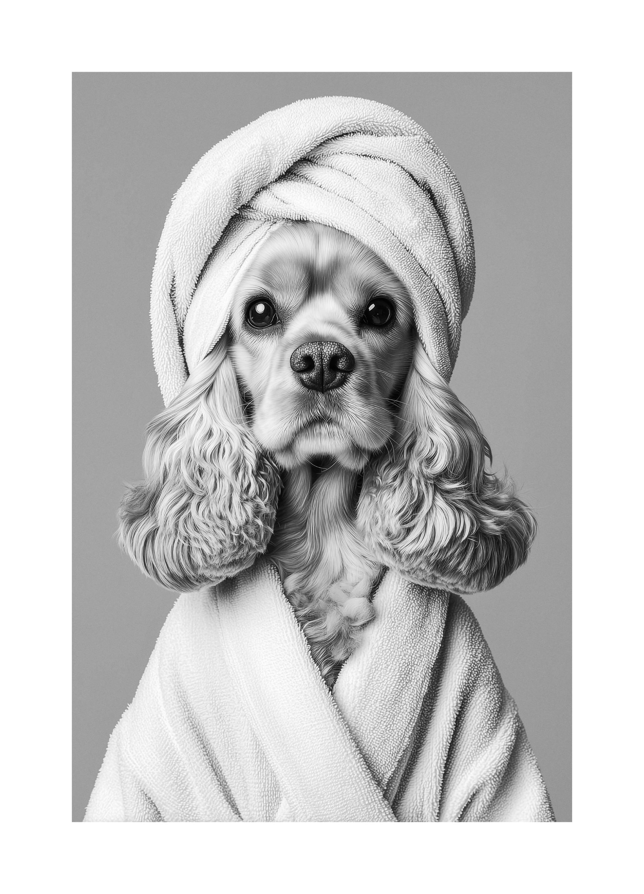 Cocker Spaniel Dog Poster (70x100 cm) - Poster Store
