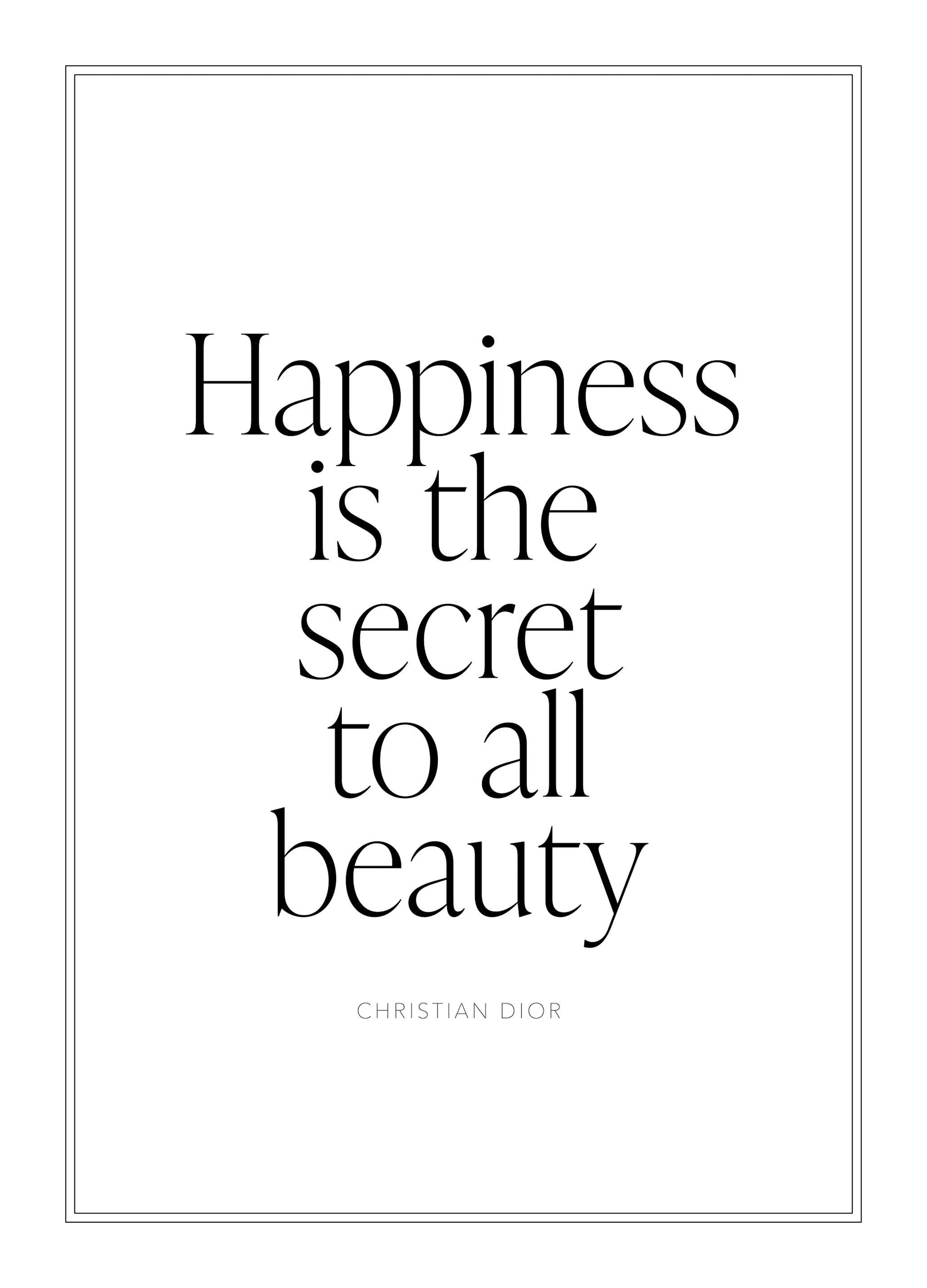 Beauté Secrète Affiche (13x18 cm) - Poster Store