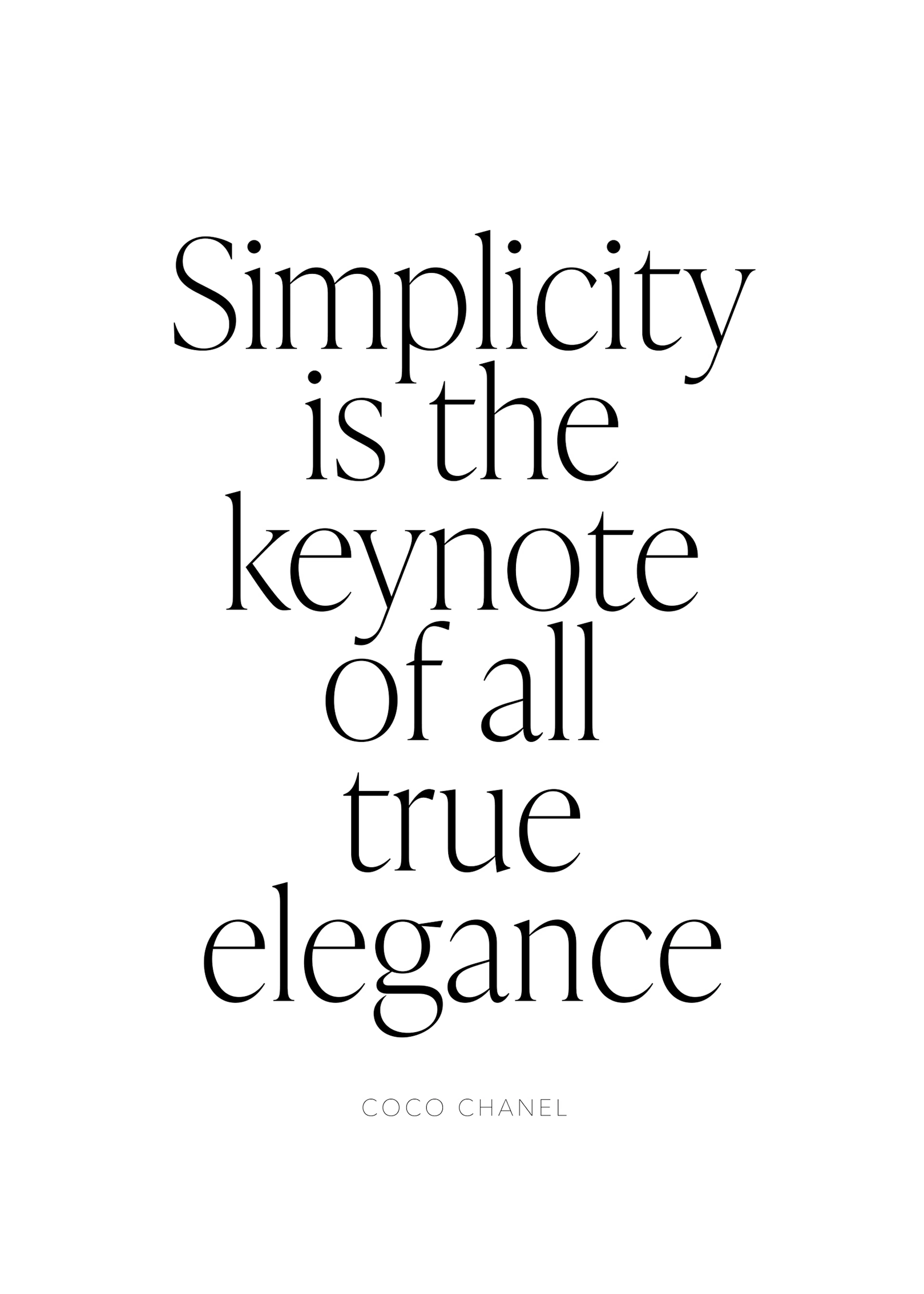 Simplicity Poster 0