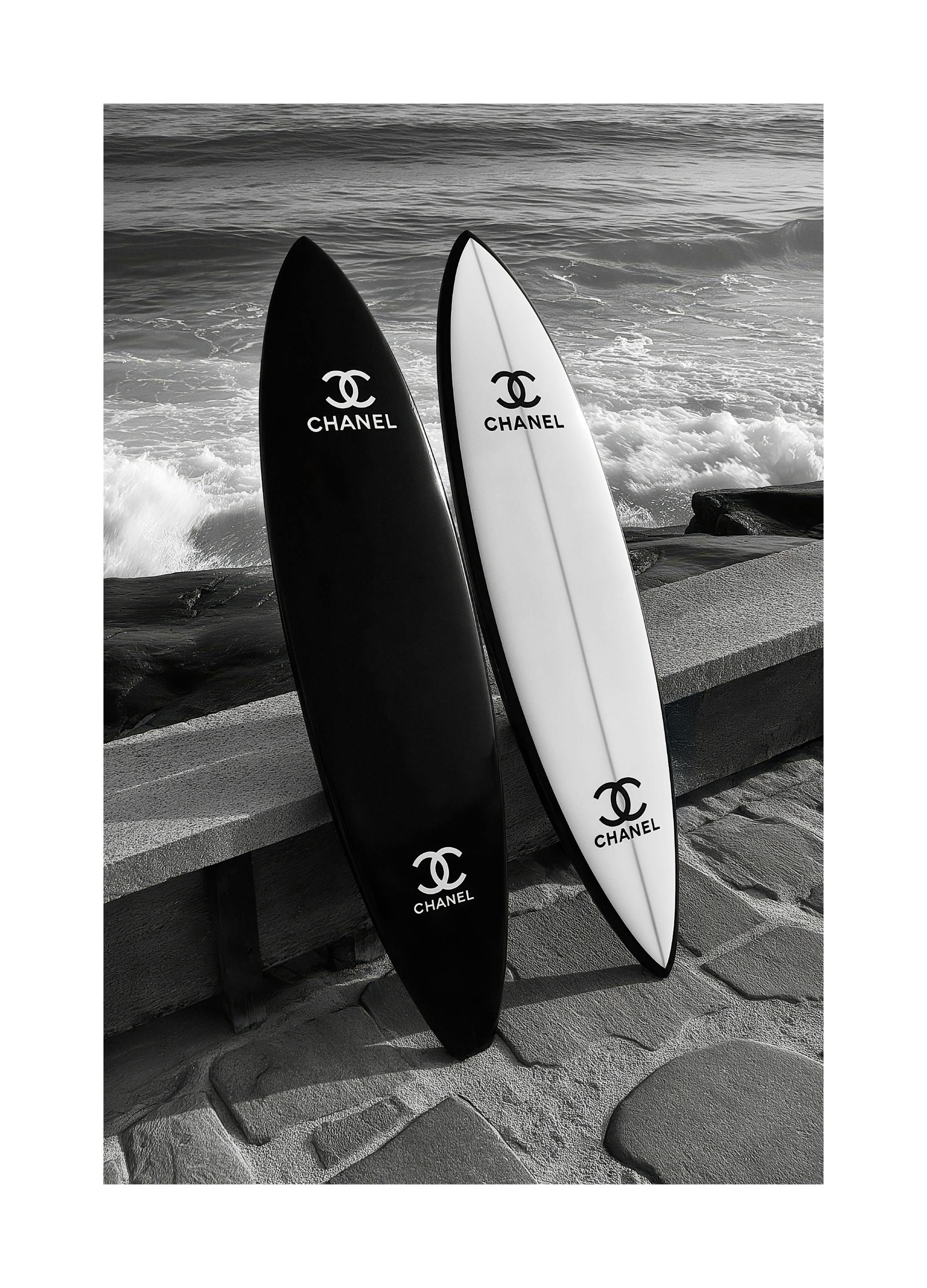 Chanel Surfboards Poster (21x30 cm) - Poster Store