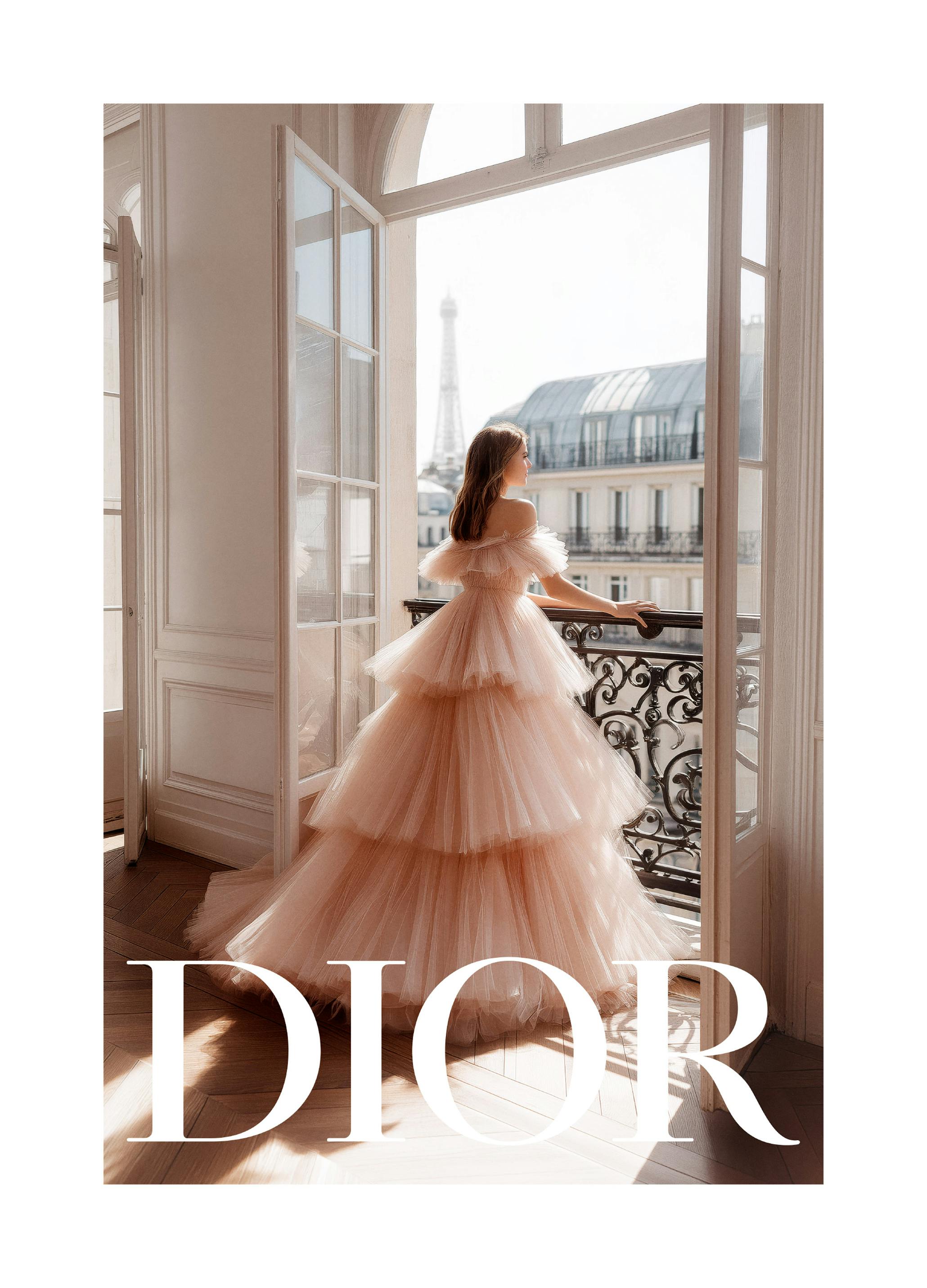 Dior Dress Poster (30x40 cm) - Poster Store