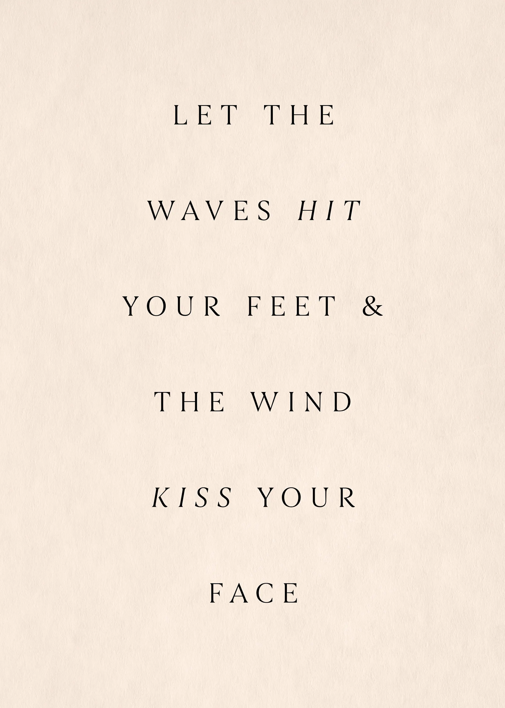 Let the Waves Poster 0