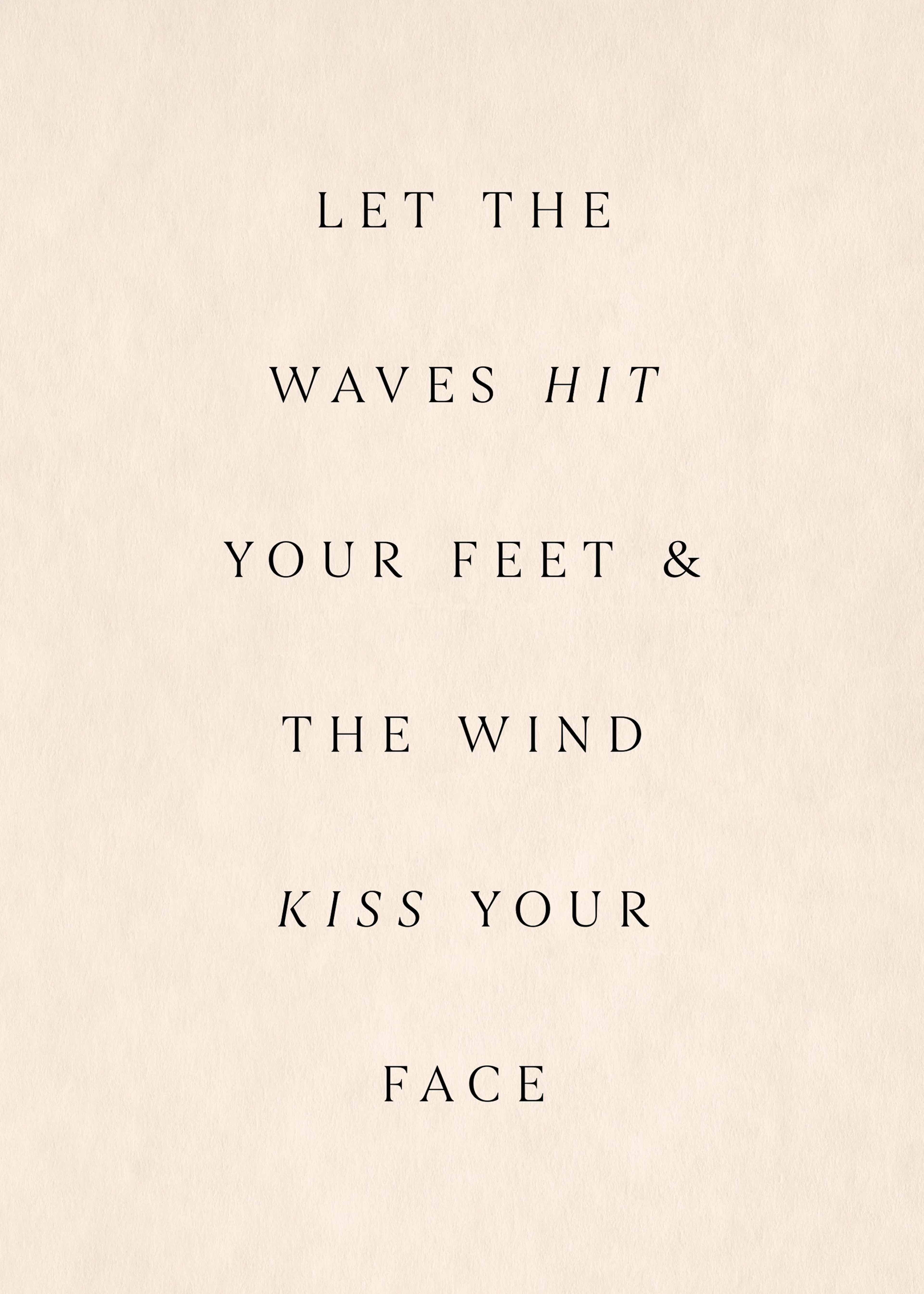 Let the Waves Poster 0