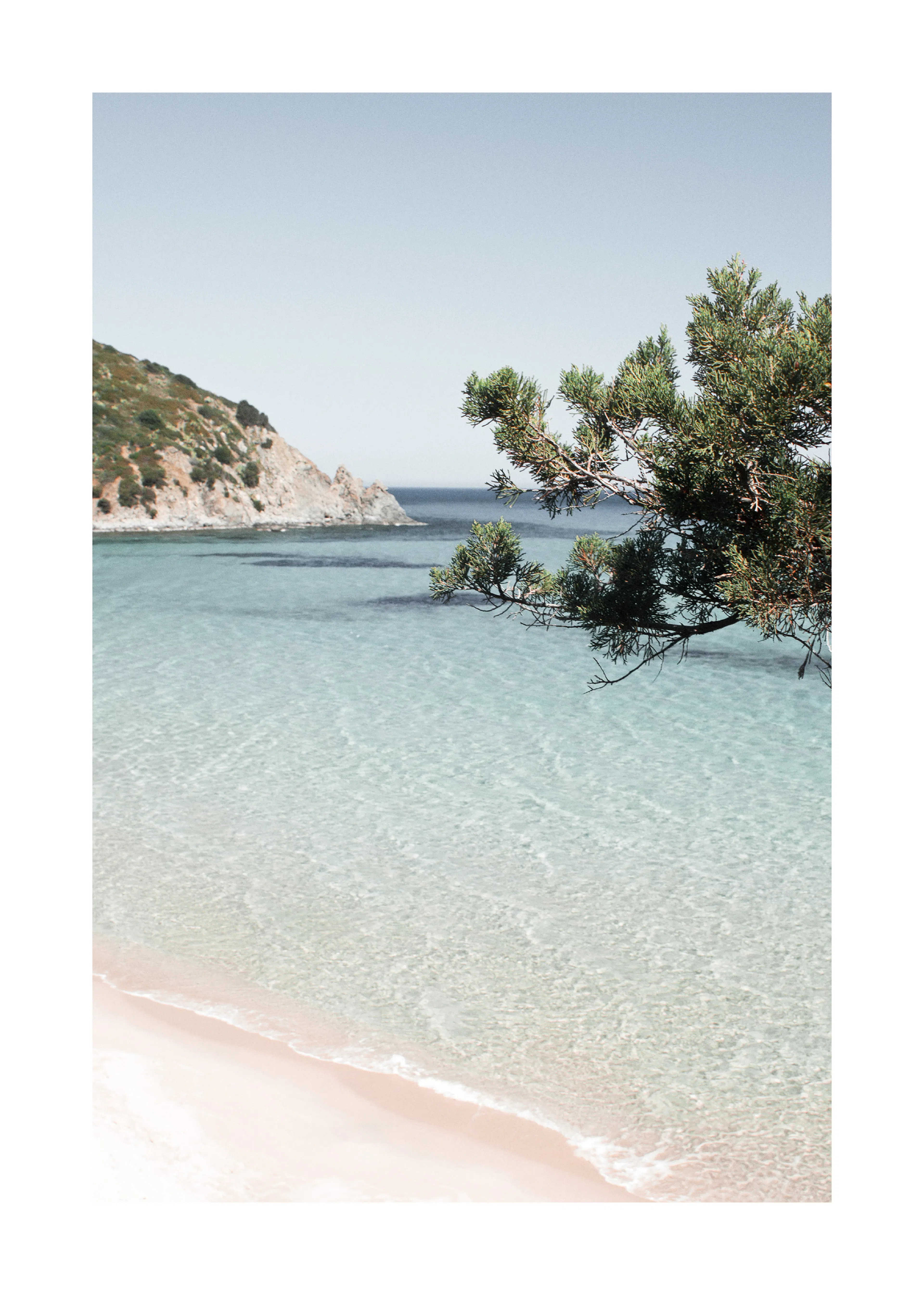 Tropischer Strand Poster 0