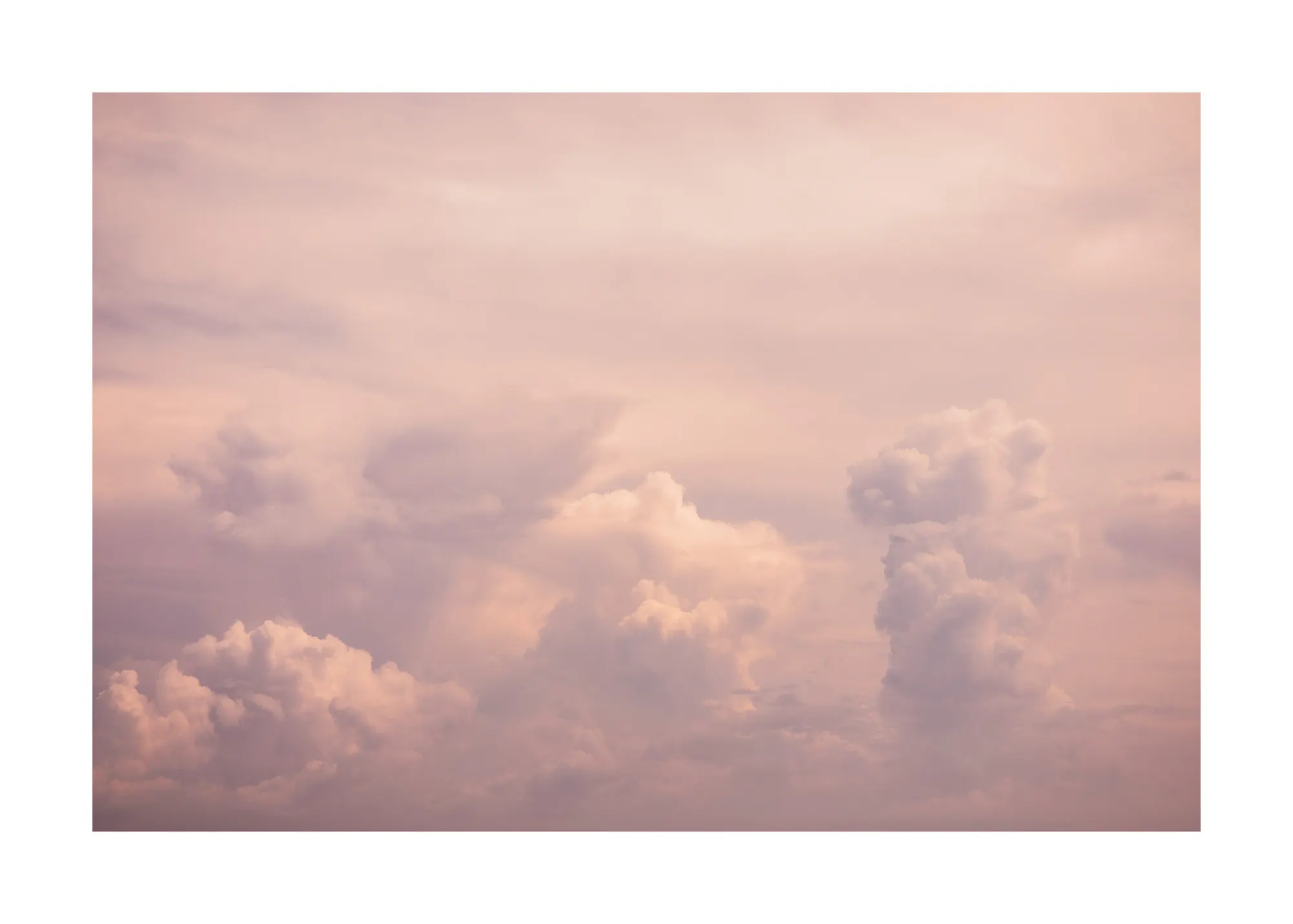 Rosa Wolkenhimmel Poster 0