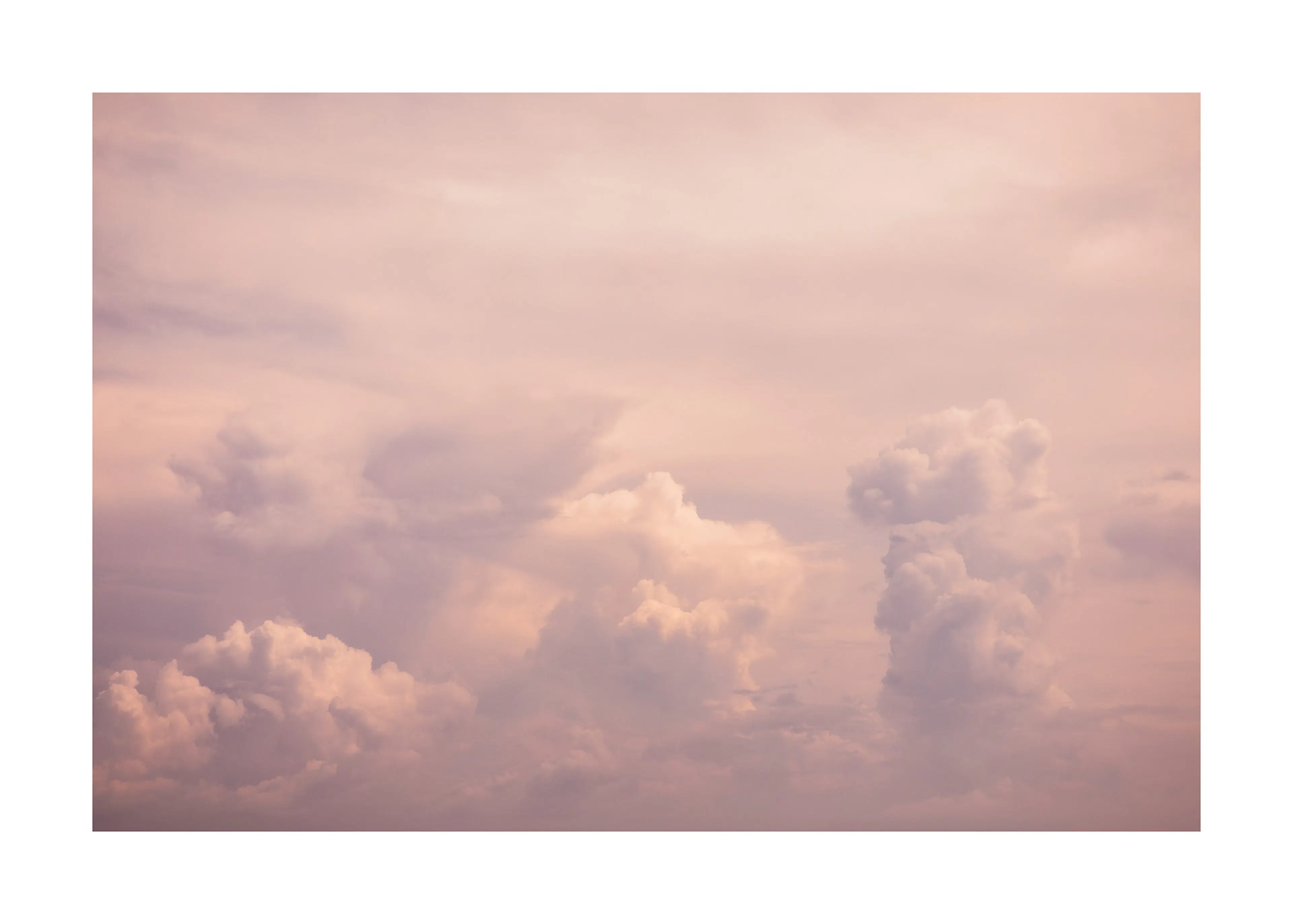 Rosa Wolkenhimmel Poster 0