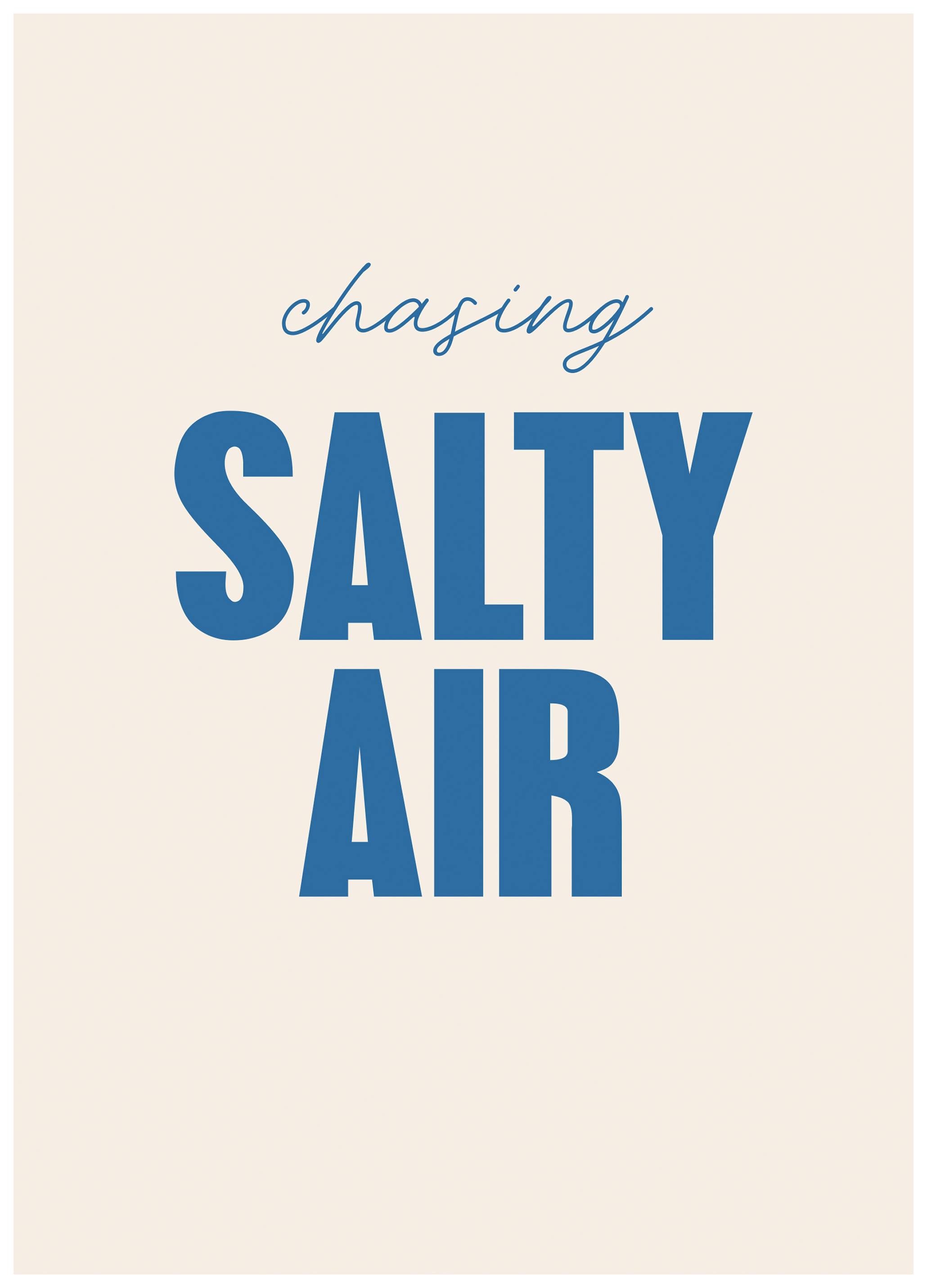 Air Salé Affiche (50x70 cm) - Poster Store