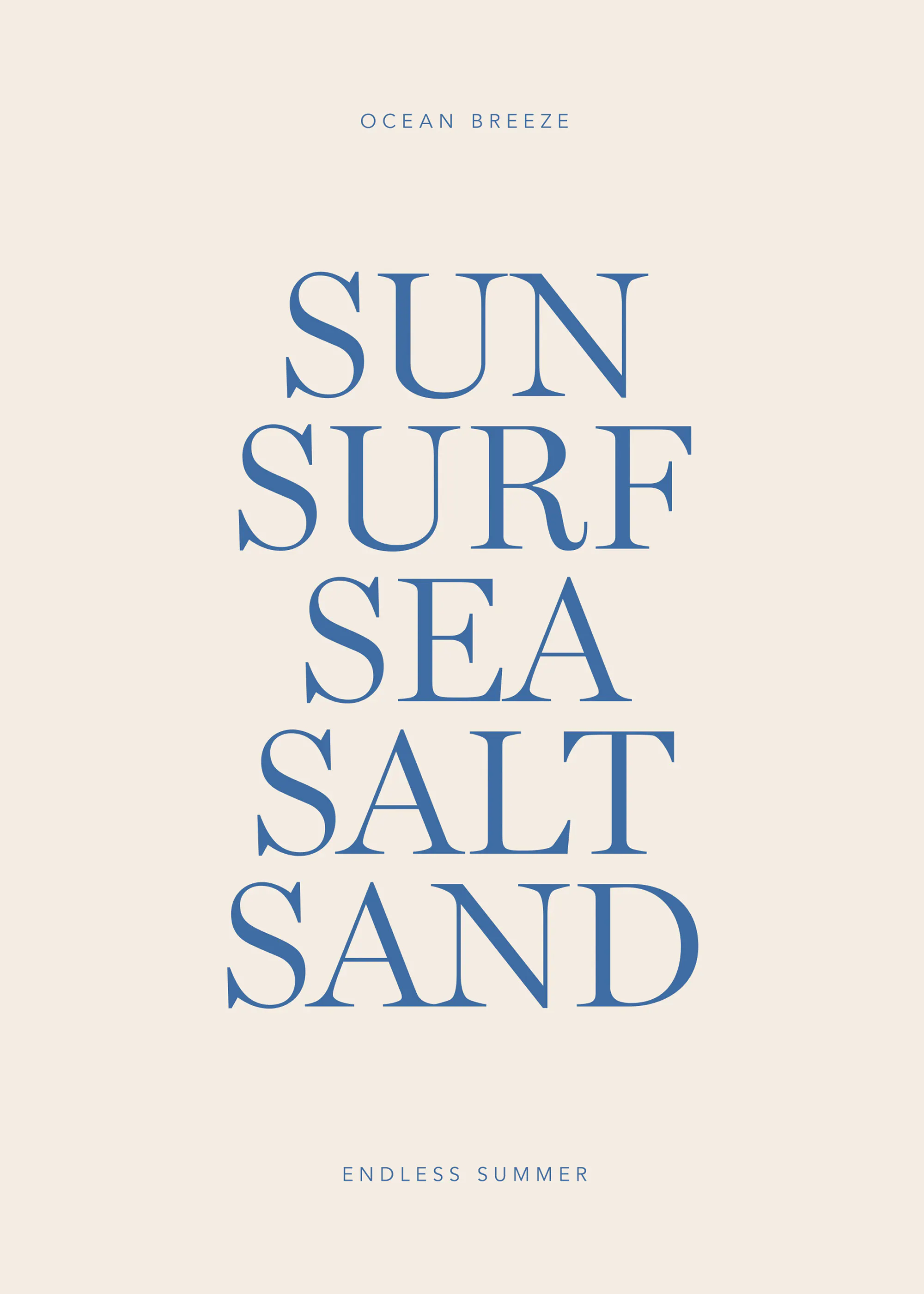 Sonne Surf Meer Poster 0
