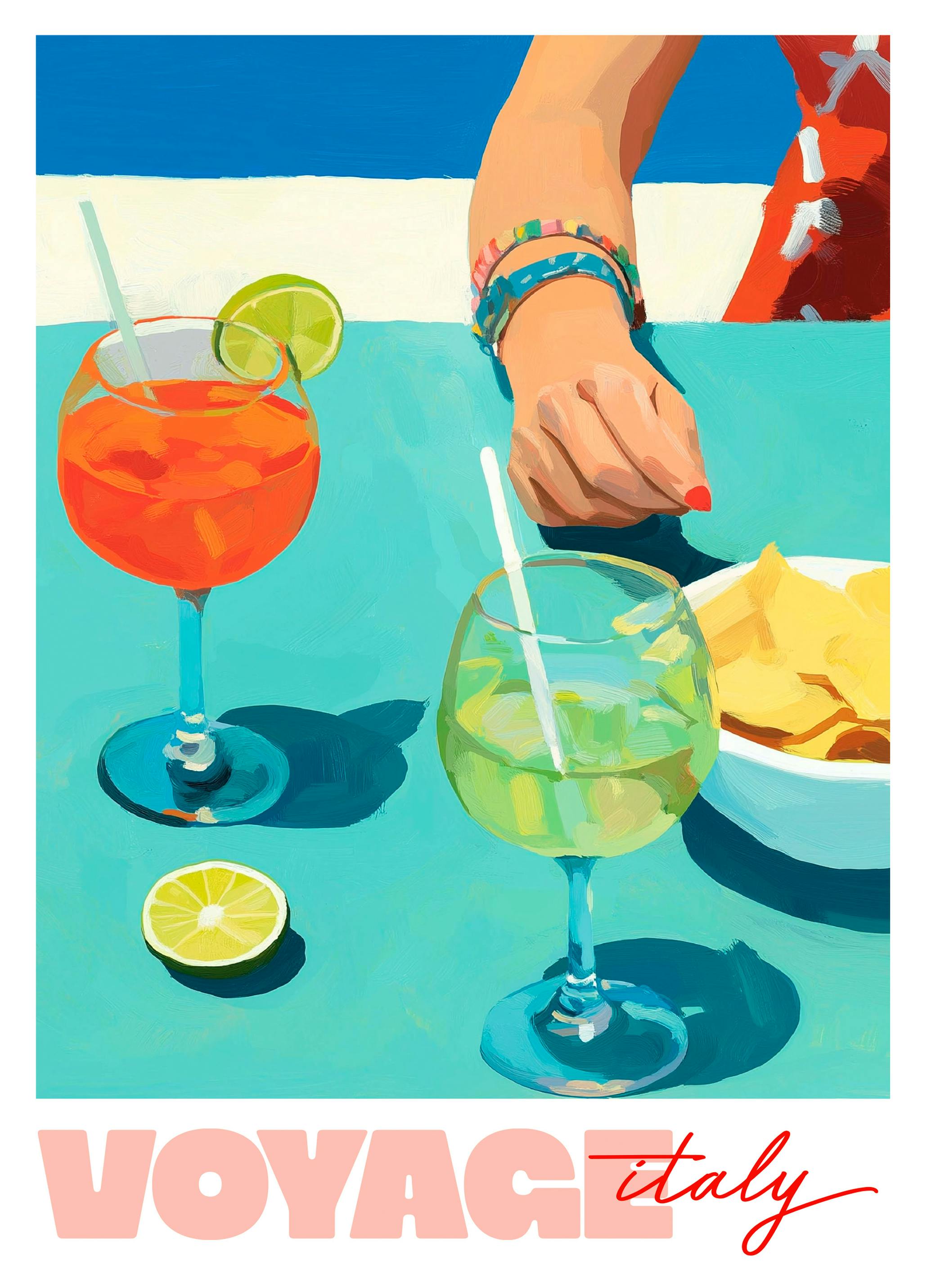 Italienische Reise Poster (70x100 cm) - Poster Store