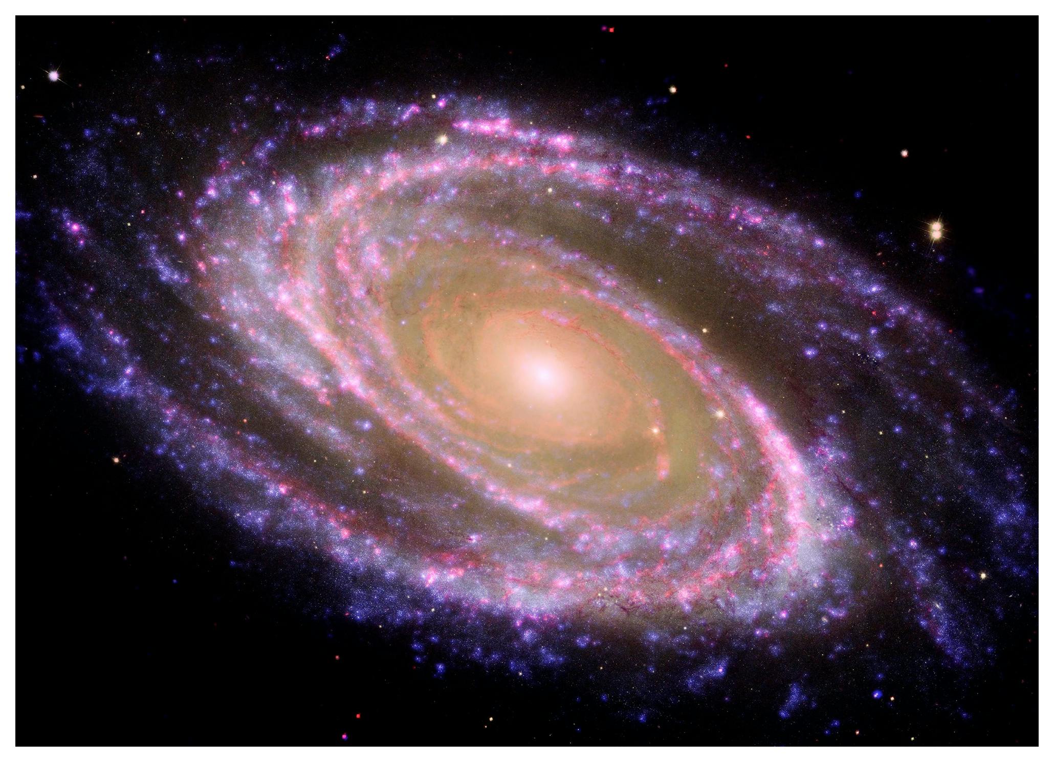 Galaxy Spiraal Poster (30x40 cm) - Poster Store
