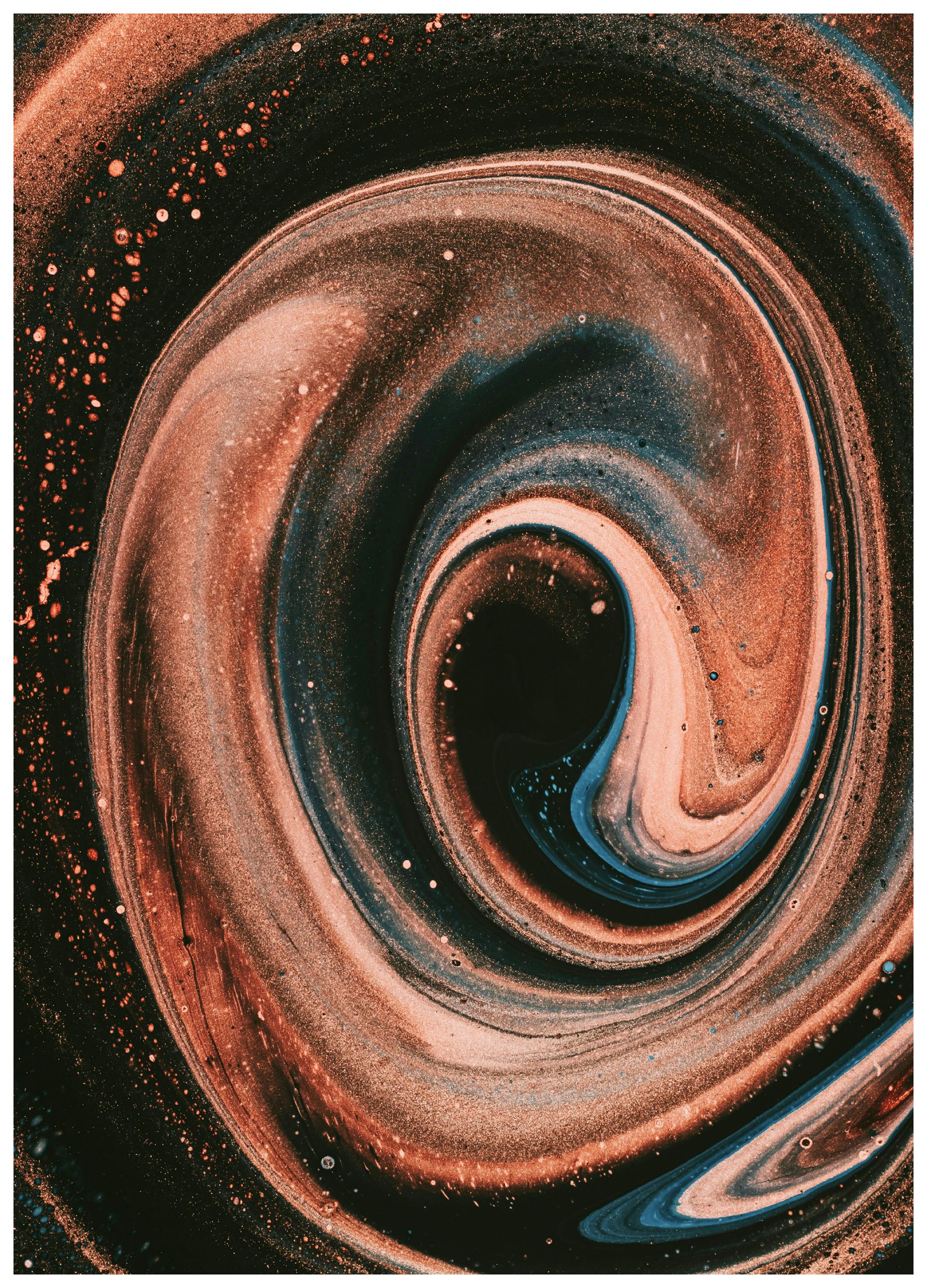 Abstracte Werveling Poster (50x70 cm) - Poster Store