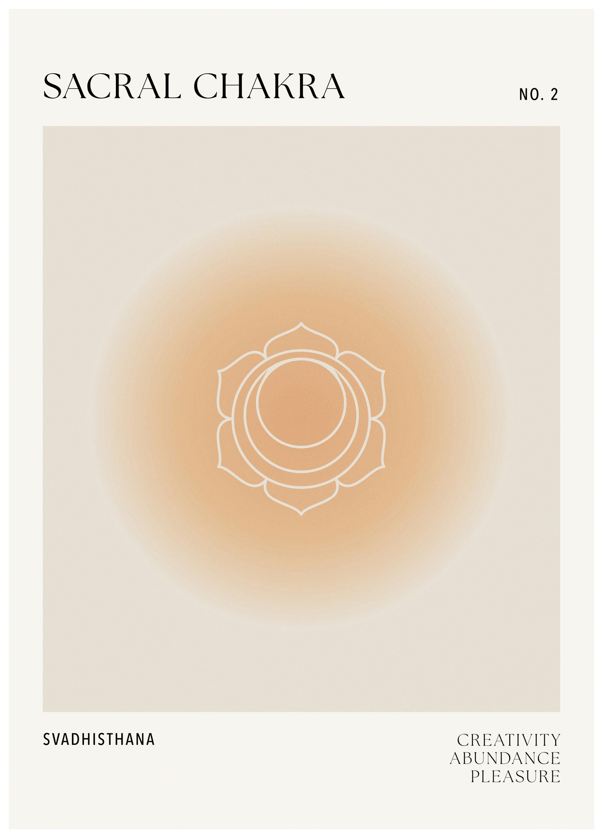 Sacraal Chakra Poster (70x100 cm) - Poster Store