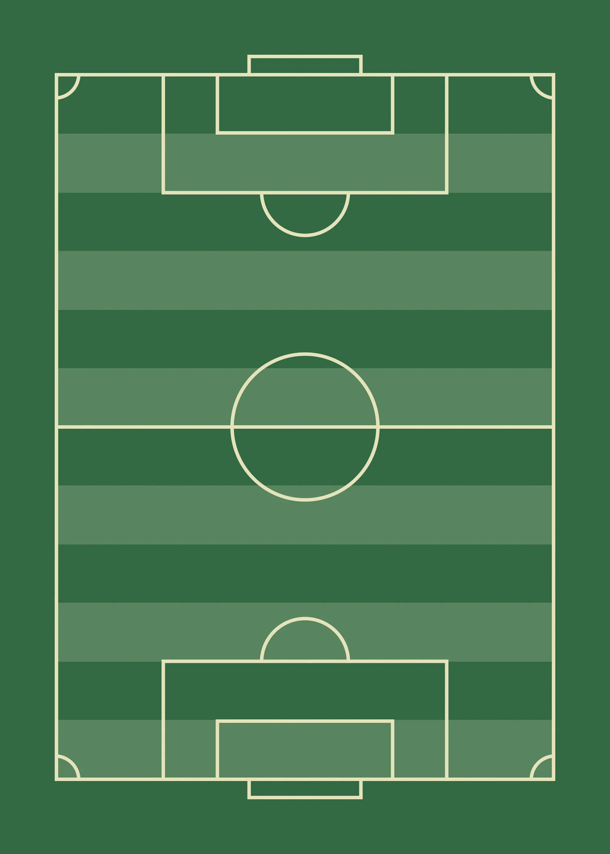 サッカー場ポスター 0