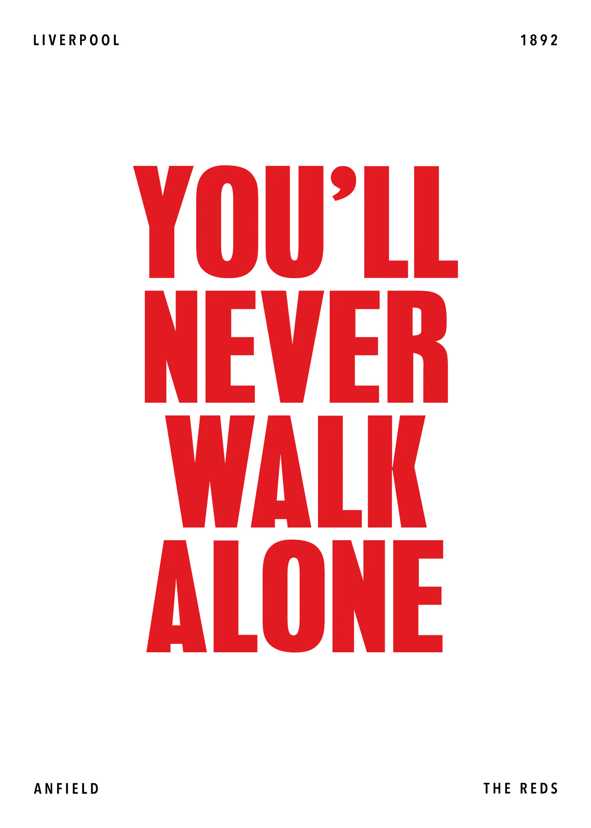 You'll Never Walk Alone Poster 0