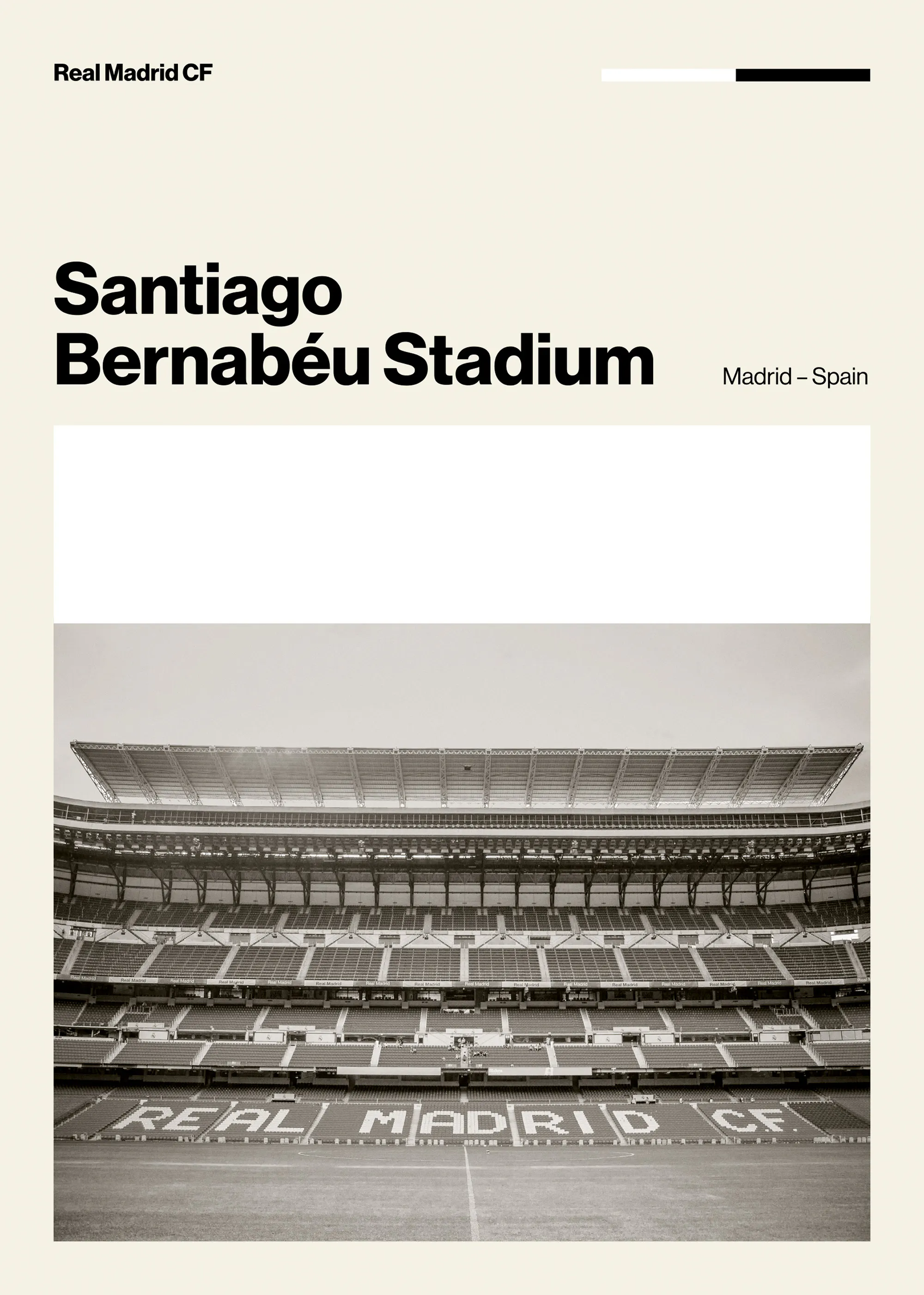 Santiago Bernabeu Stadium Poster 0