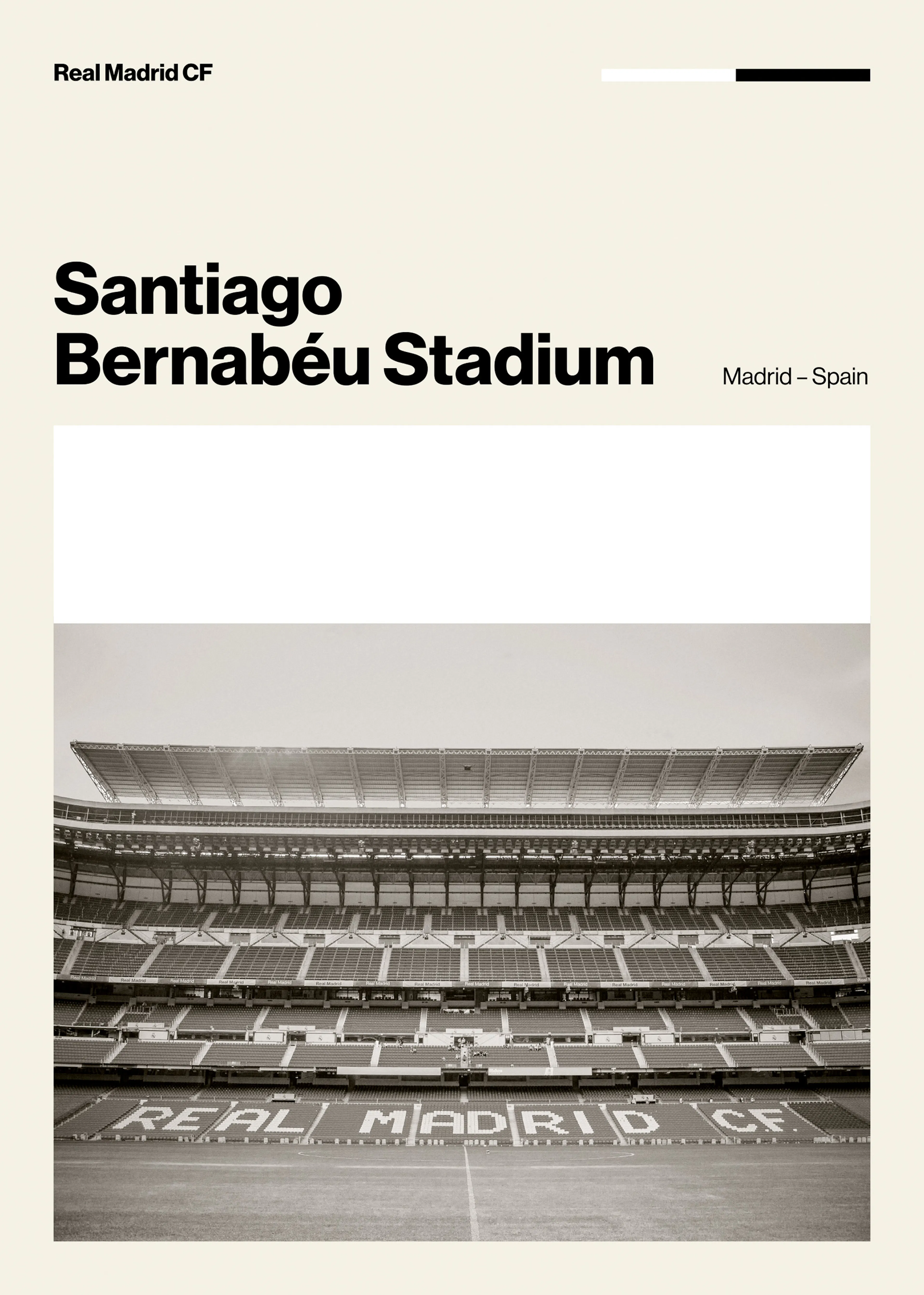 Estadio Santiago Bernabéu Póster 0