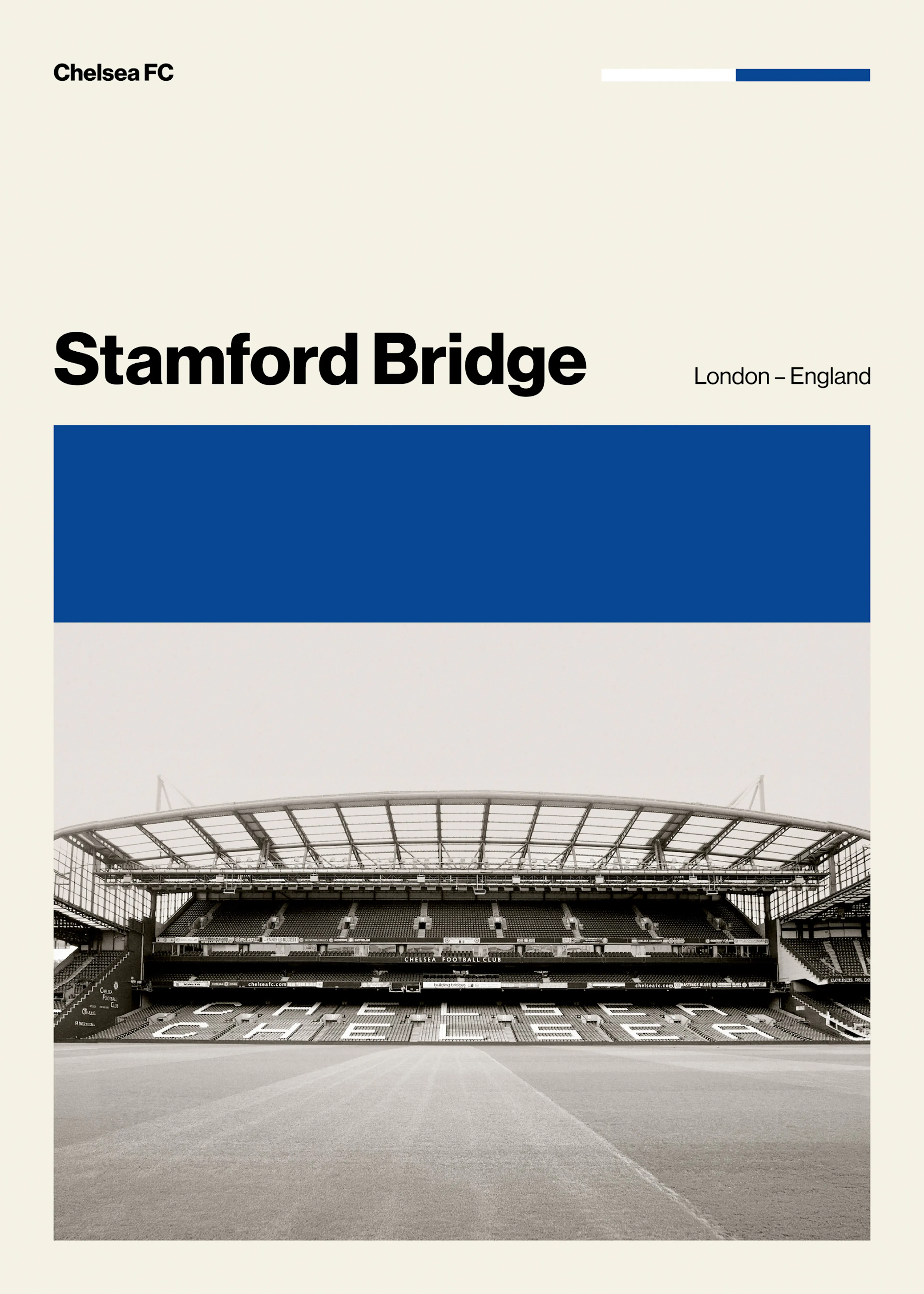 Estadio Stamford Bridge Póster 0