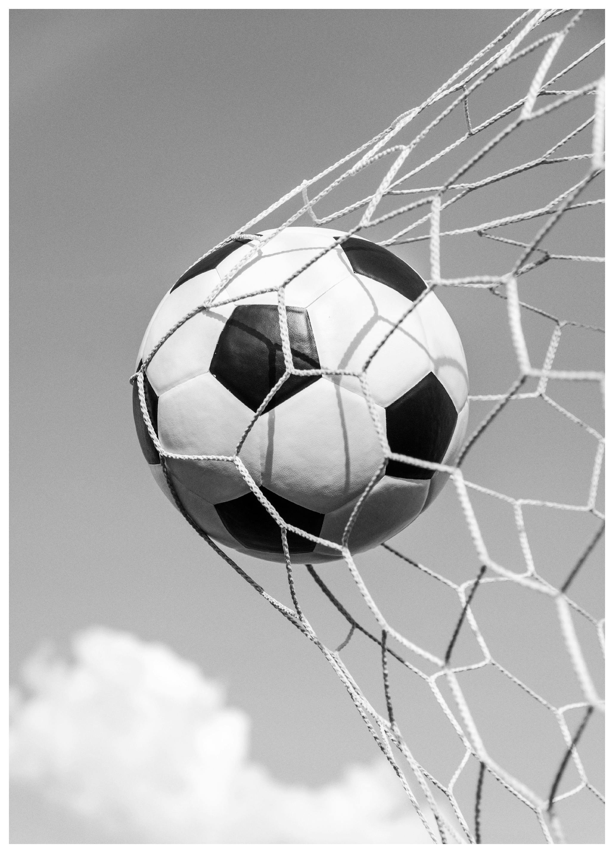 Voetbaldoel Poster (70x100 cm) - Poster Store