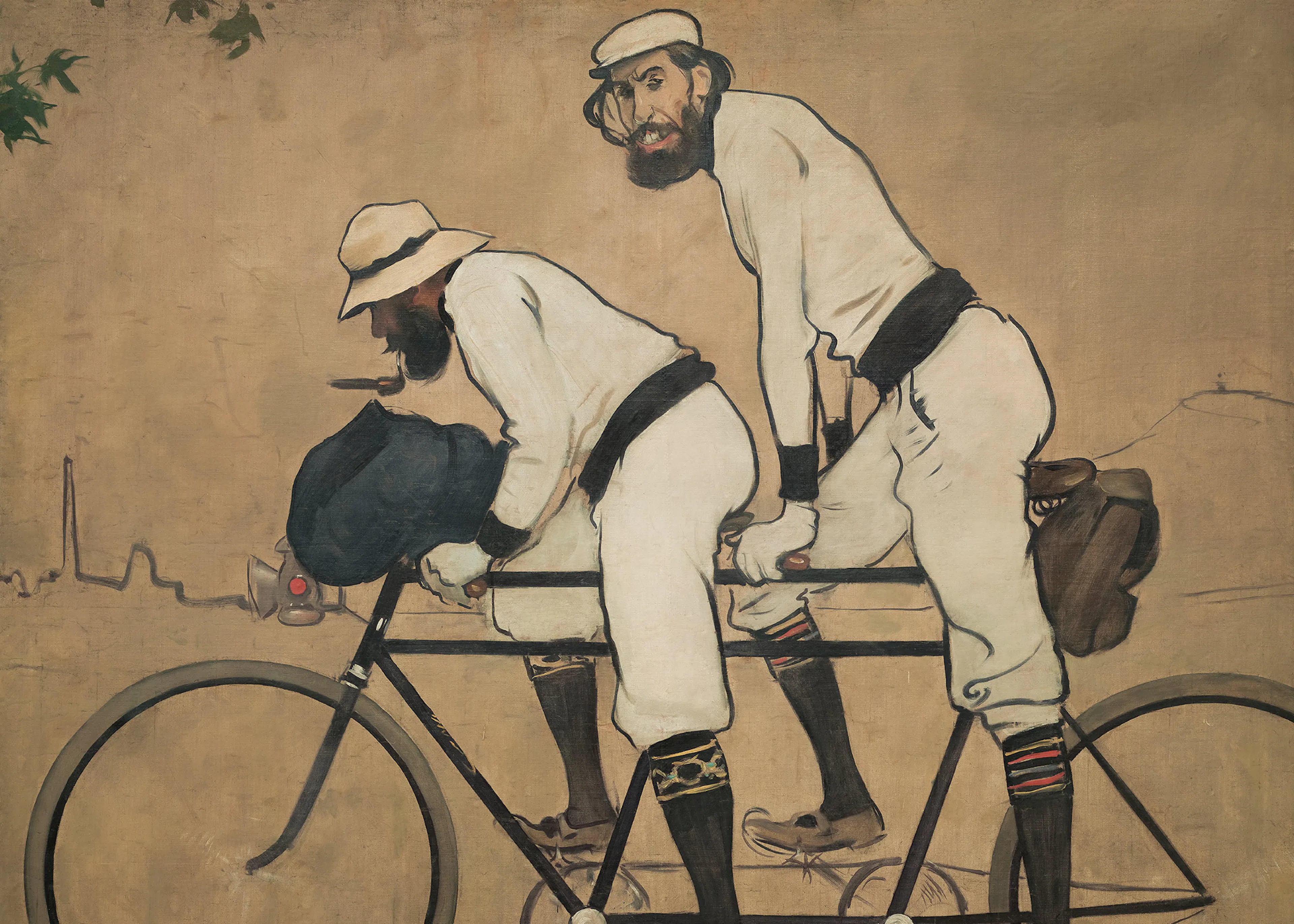 Ramón Casas - On A Tandem Print 0