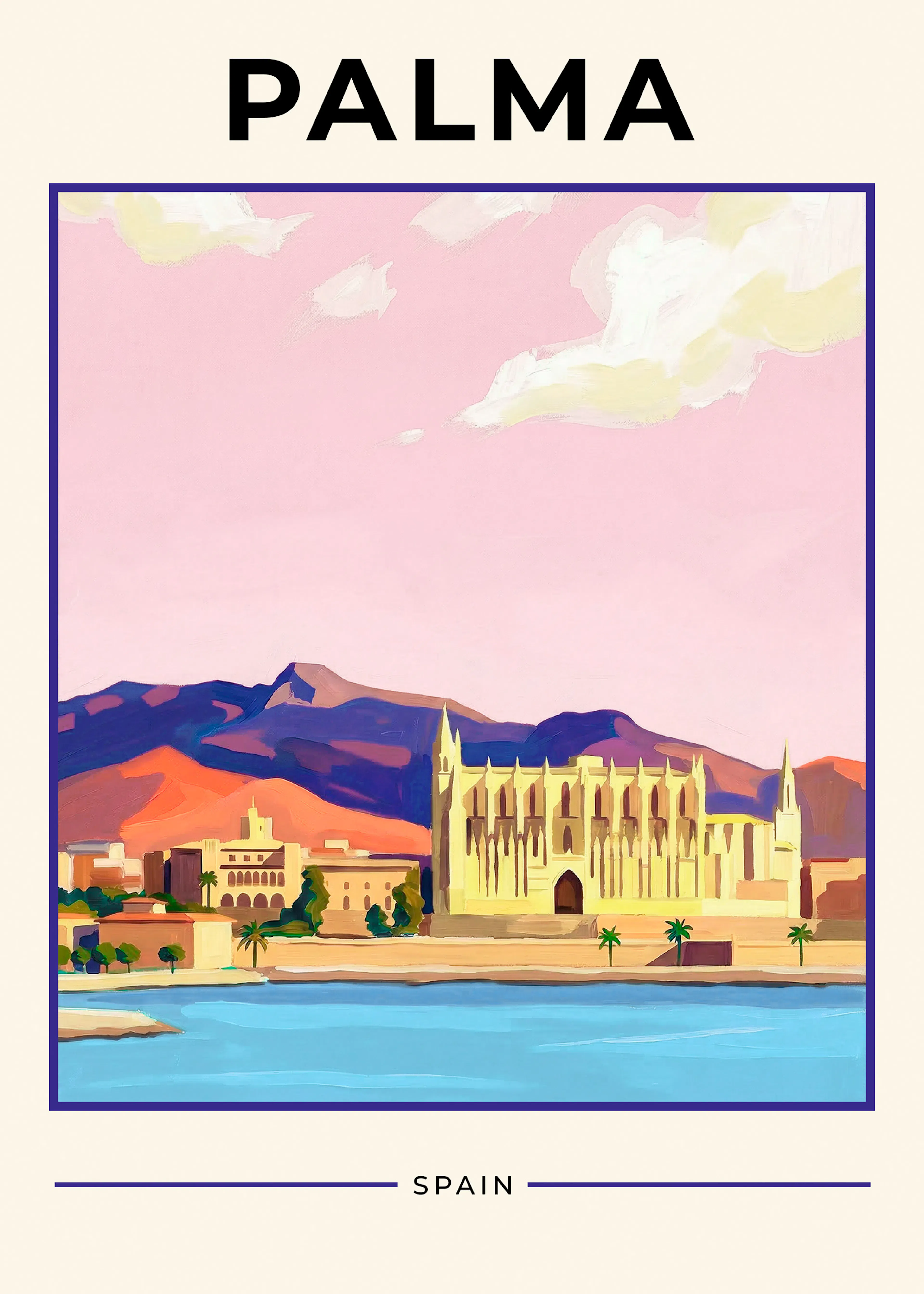 Palma Travel Print 0