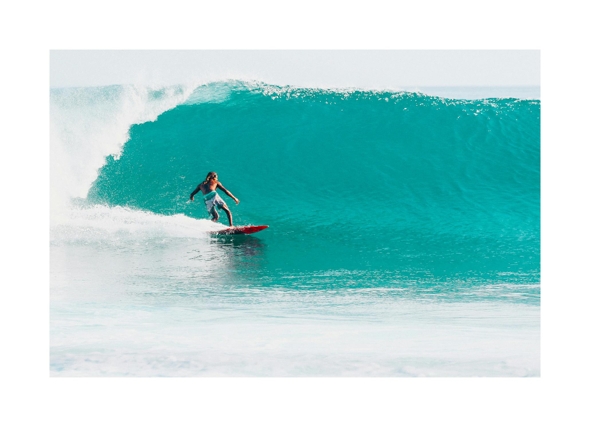 Vague de Surf Océan Affiche (40x50 cm) - Poster Store