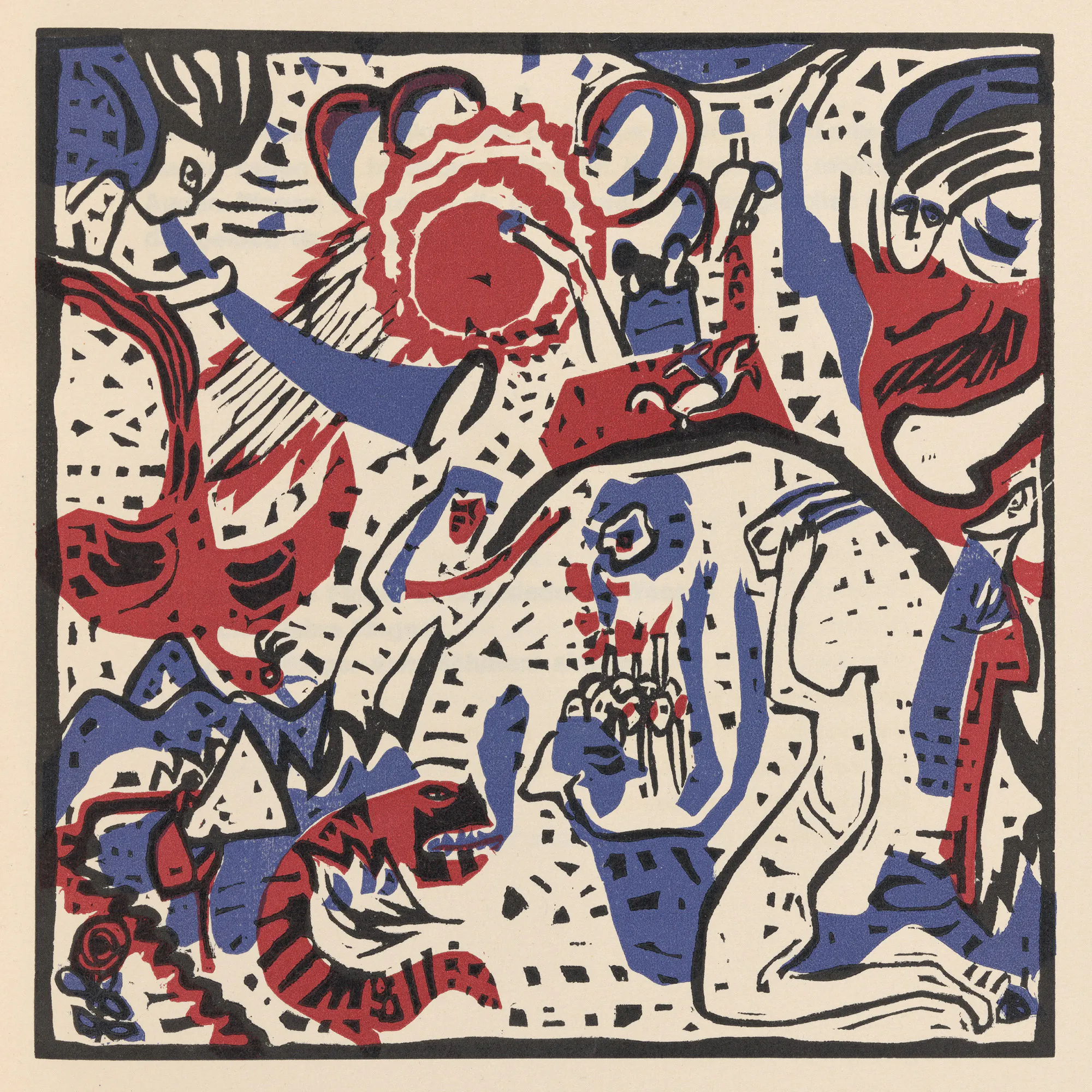 Wassily Kandinsky - Klänge Pl.11 Poster 0